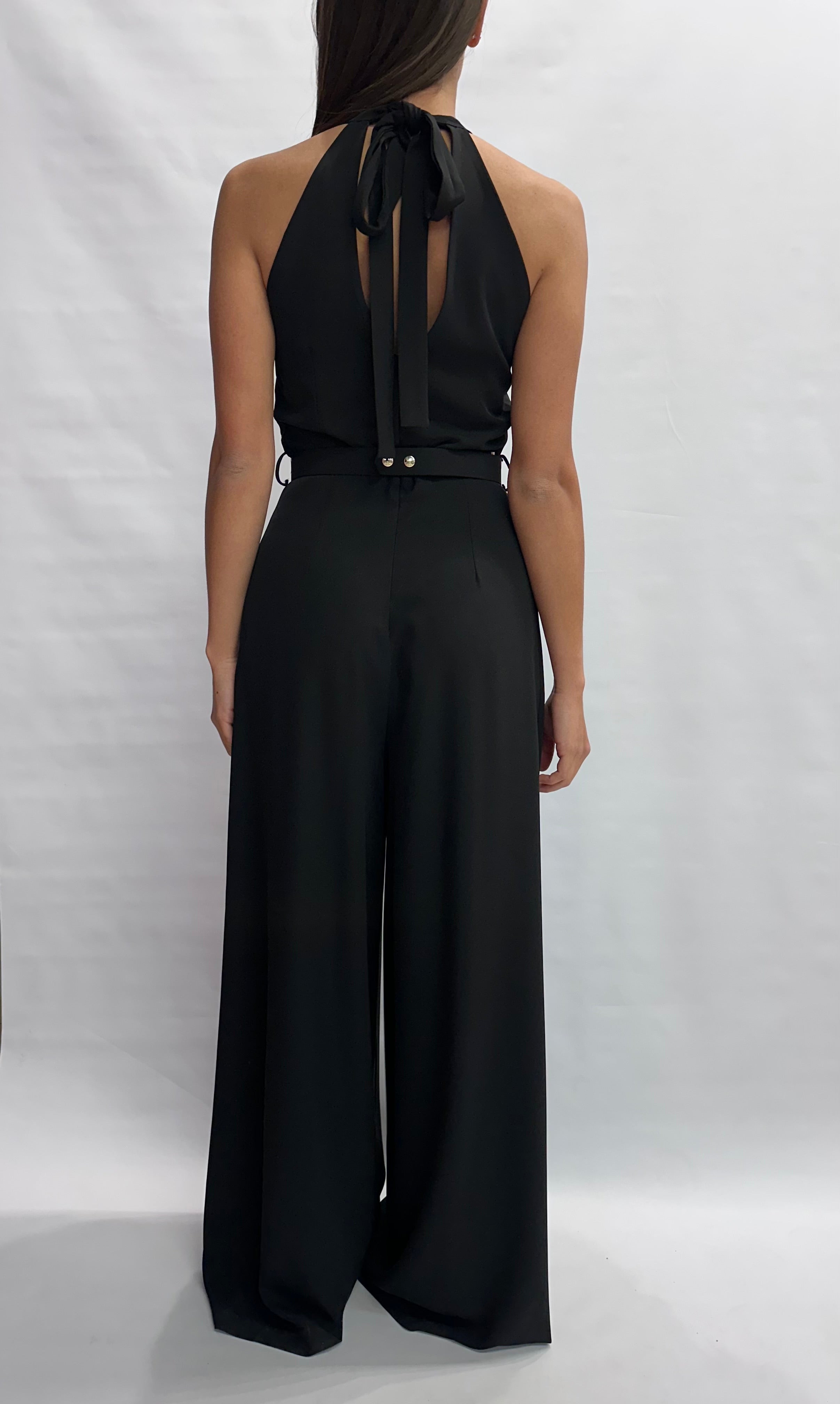 Tuta RINASCIMENTO lunga in fluido, con scollo all'americana - COD: CFC0128677003