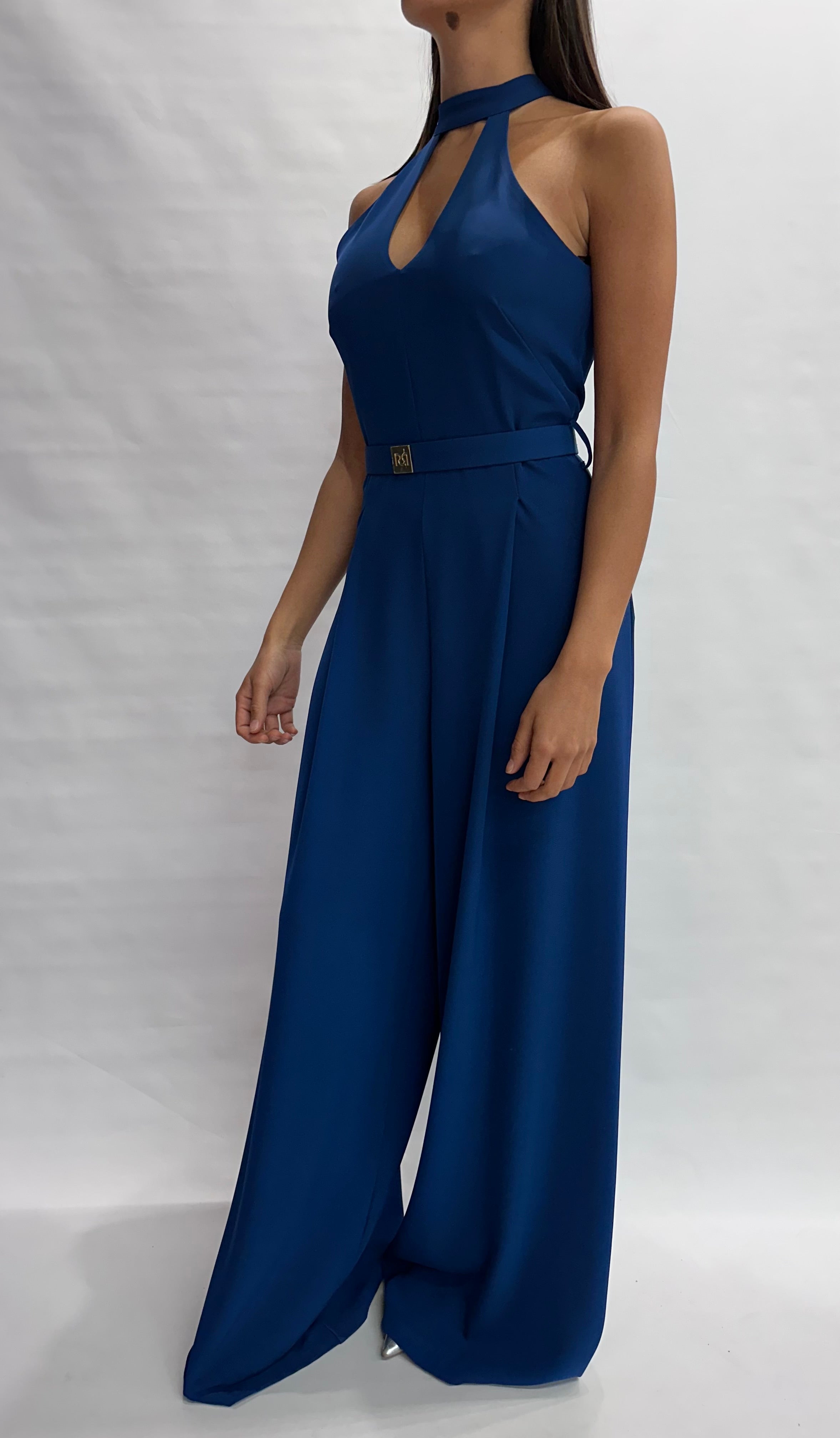 Tuta RINASCIMENTO lunga in fluido, con scollo all'americana - COD: CFC0128677003