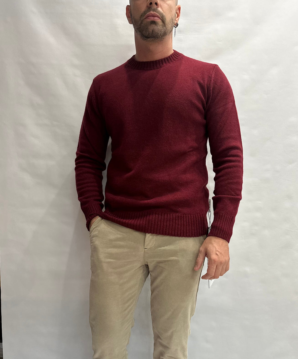 Maglione BERNA girocollo 80% Lana, Cod: 262046674