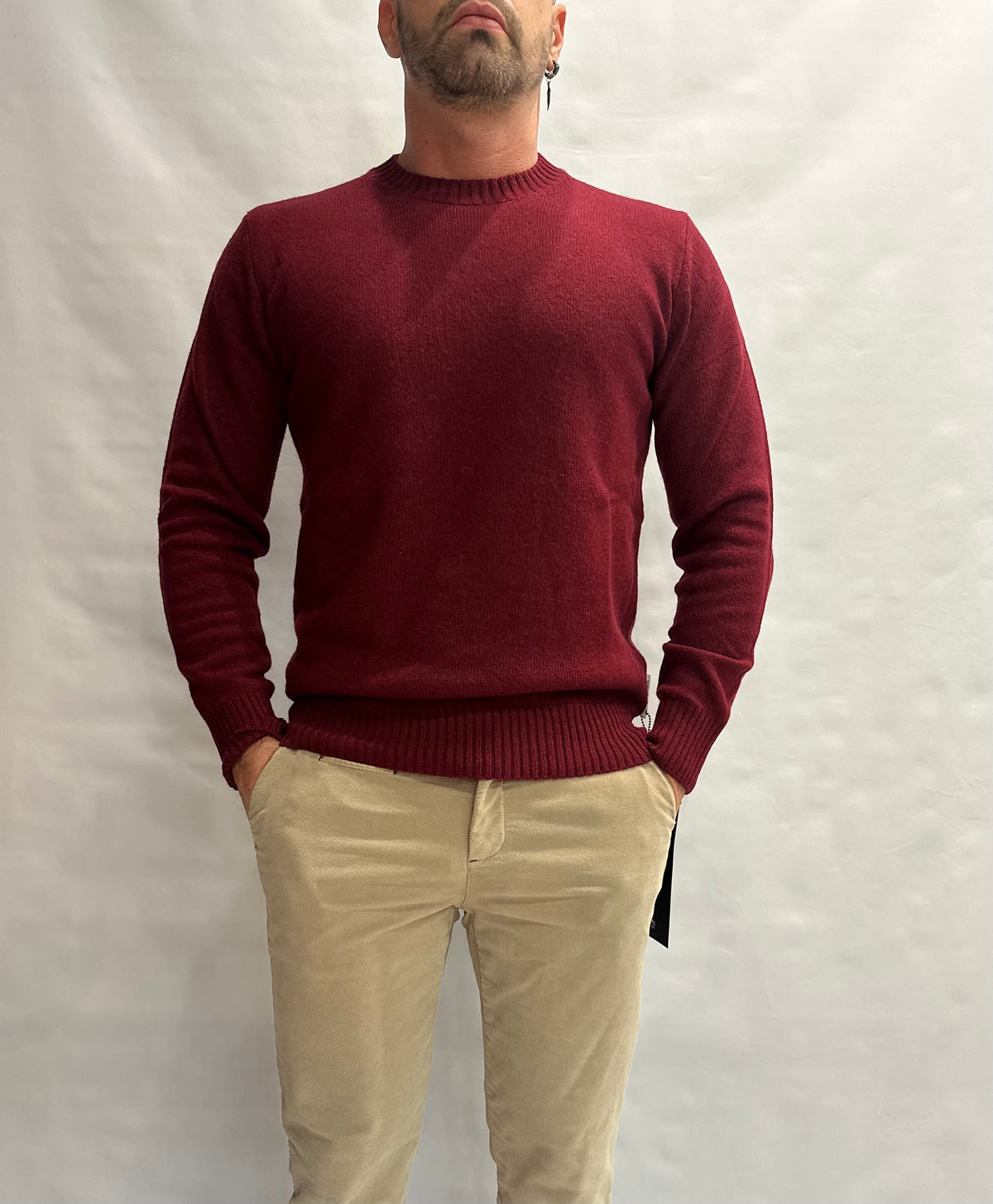 Maglione BERNA girocollo 80% Lana, Cod: 262046674