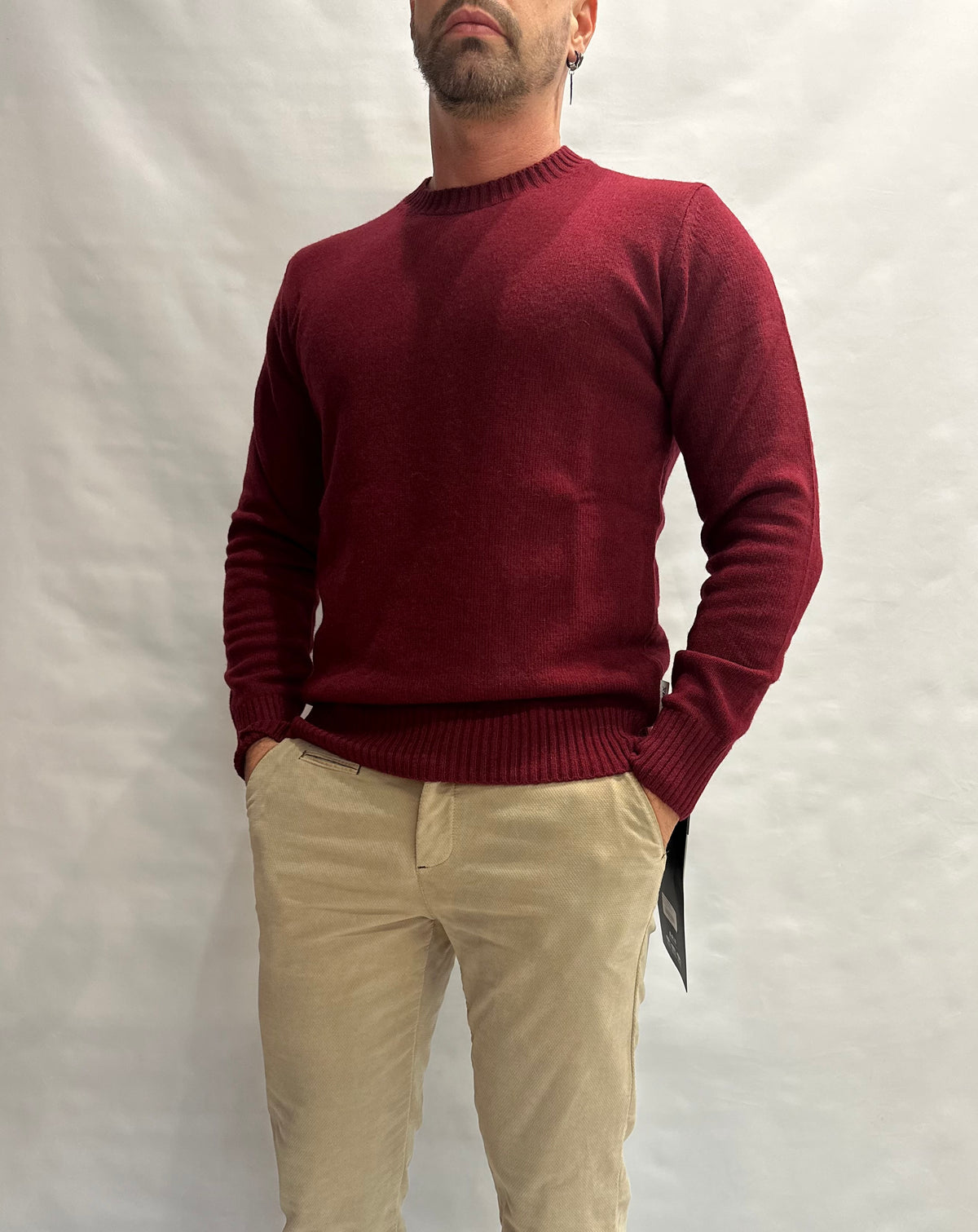 Maglione BERNA girocollo 80% Lana, Cod: 262046674