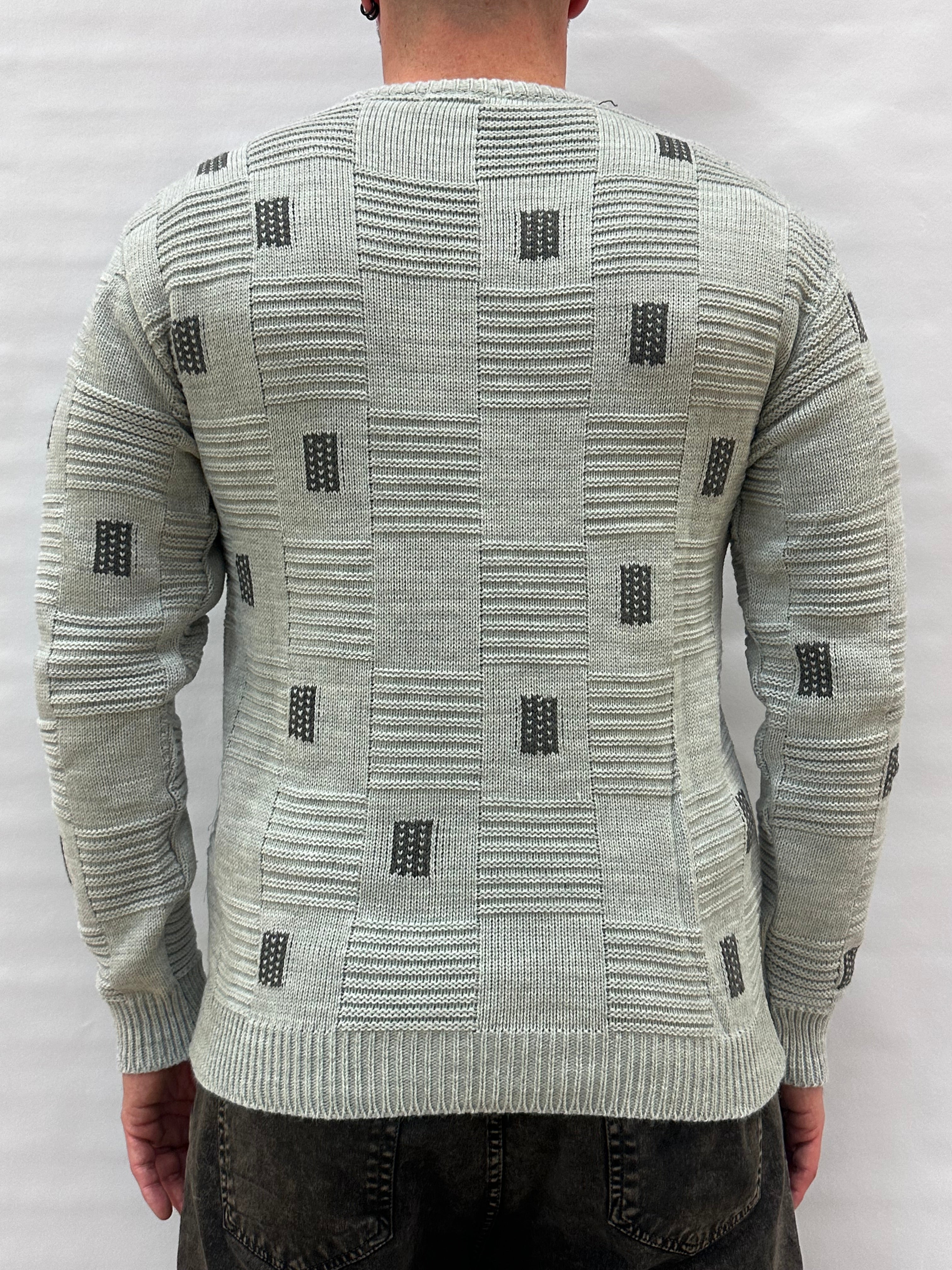 Maglione IMPERIAL con trama geometrica , Cod: M81411171