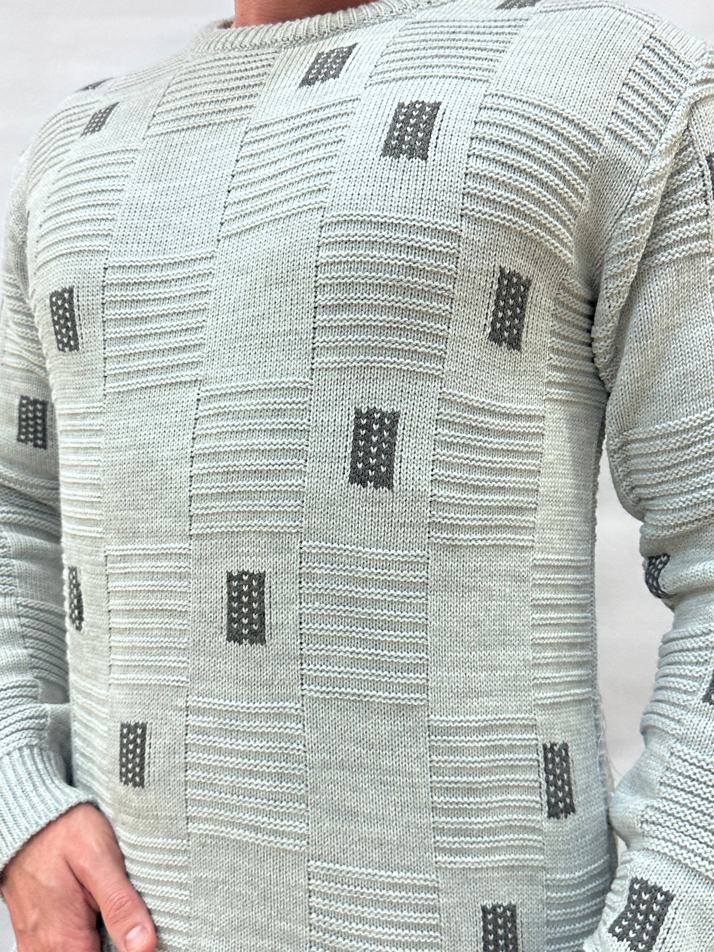 Maglione IMPERIAL con trama geometrica , Cod: M81411171