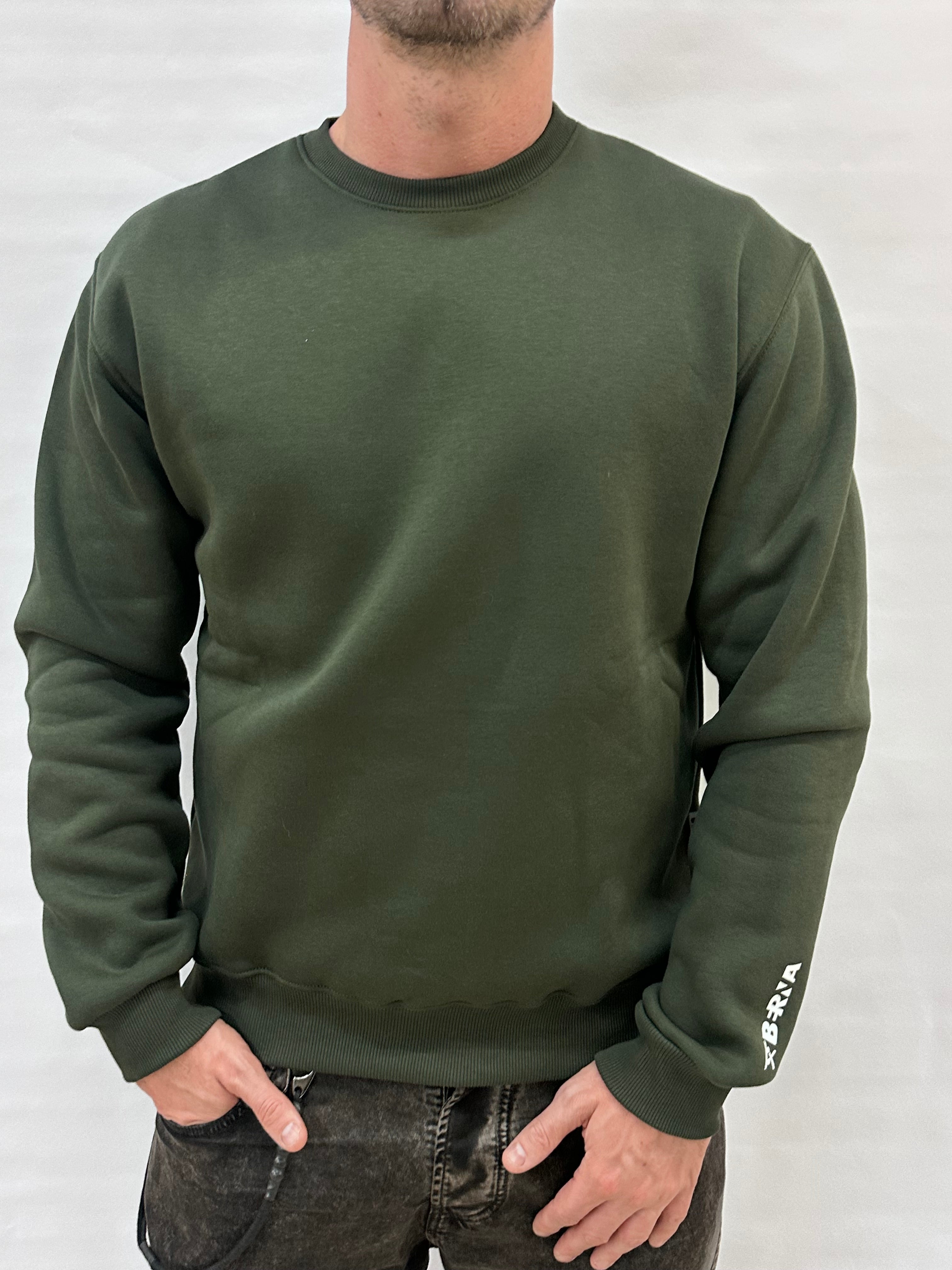 Felpa BERNA tuta girocollo, senza cappuccio, interno felpato , COD: 25202057