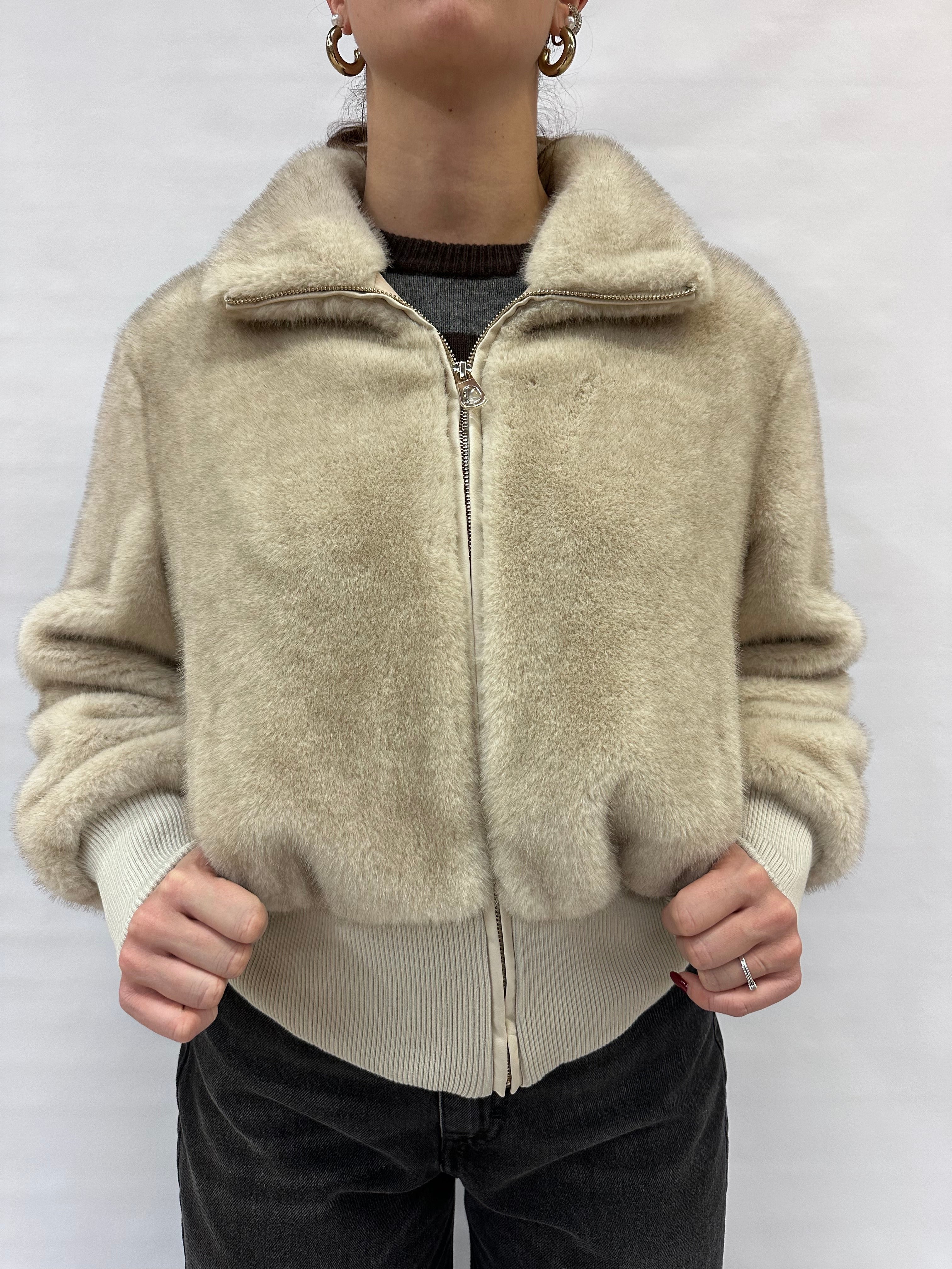 Bomber ONE in Pelliccia ecologica - COD: Hokoka