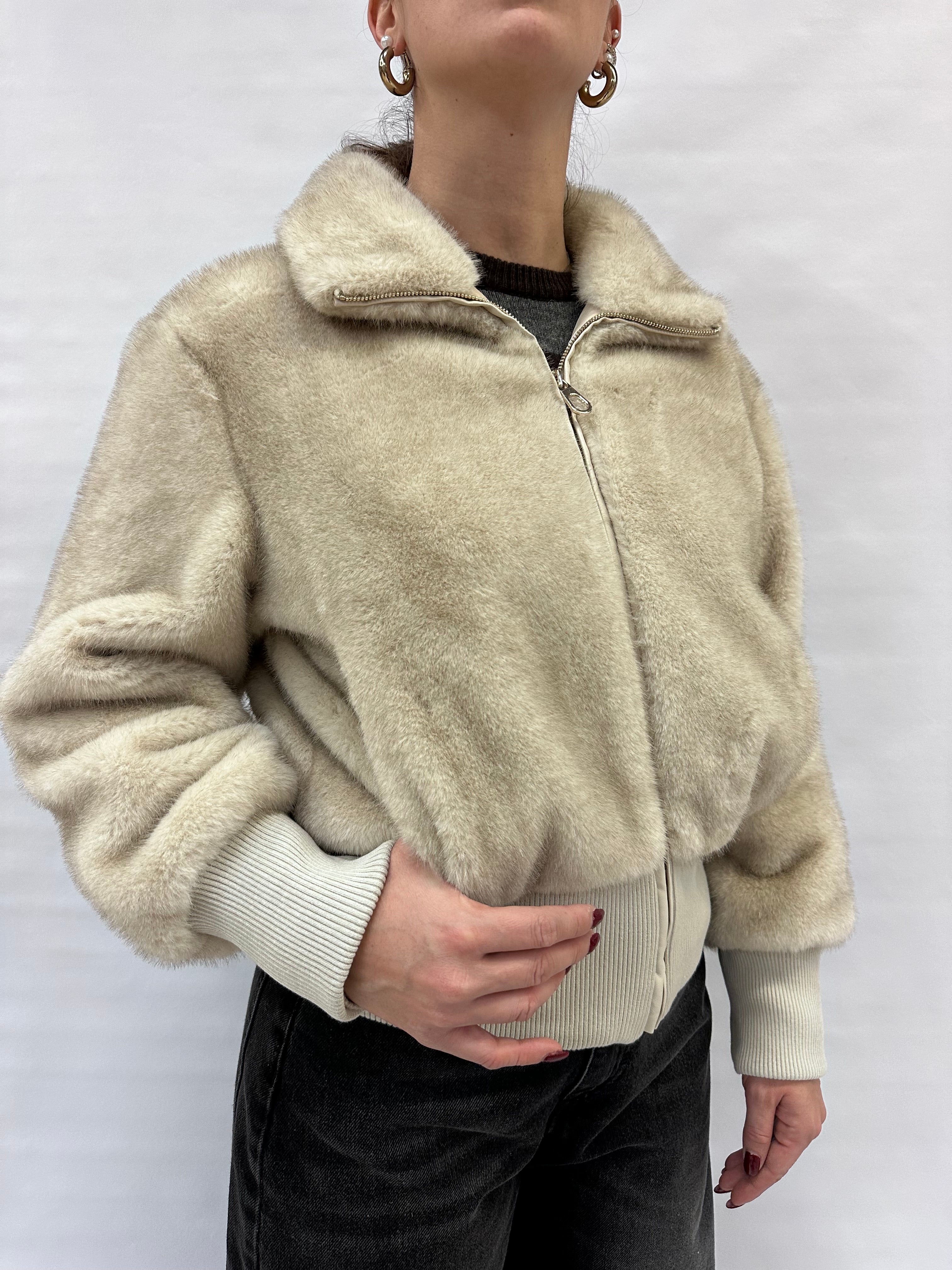 Bomber ONE in Pelliccia ecologica - COD: Hokoka