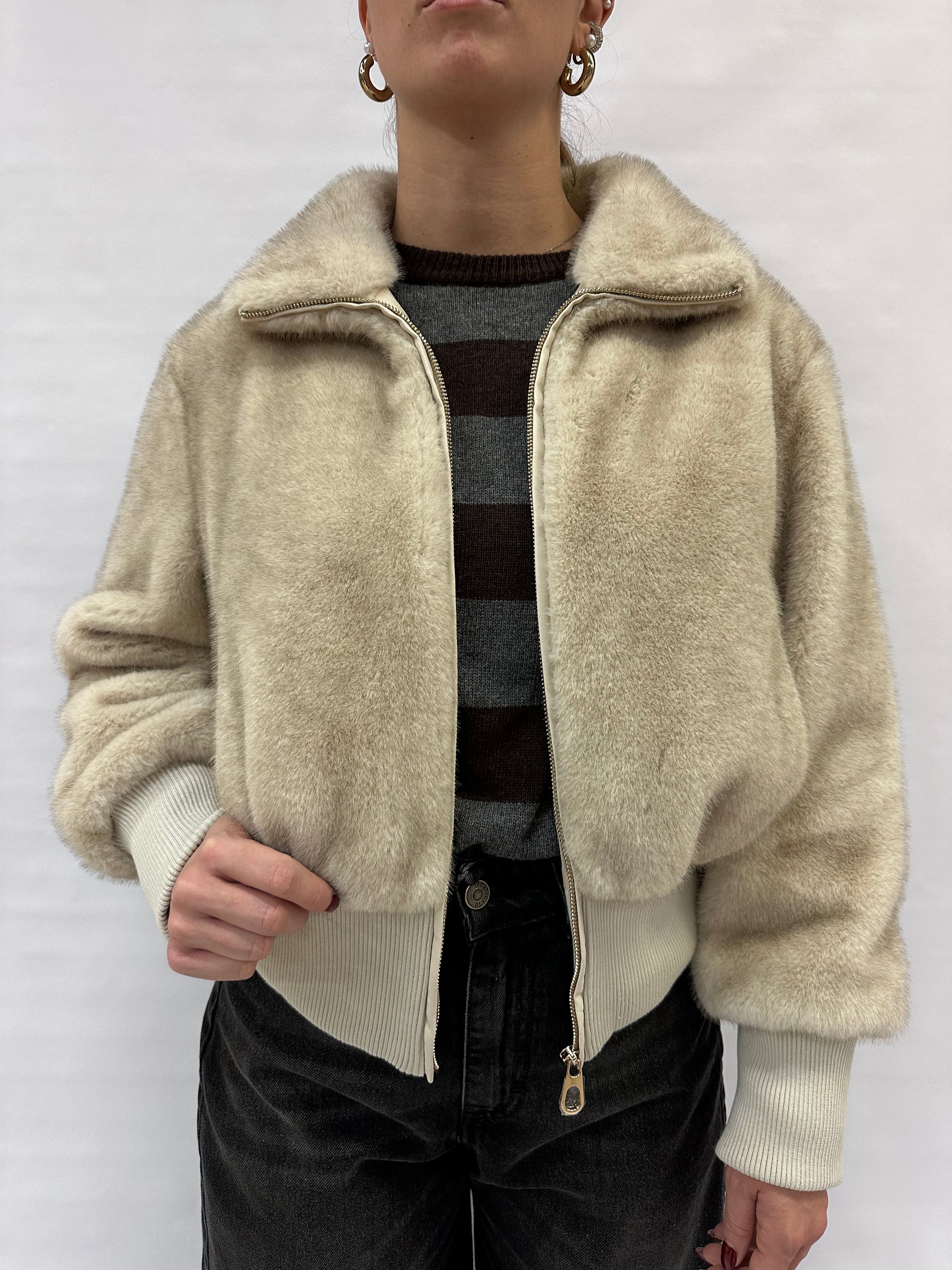 Bomber ONE in Pelliccia ecologica - COD: Hokoka