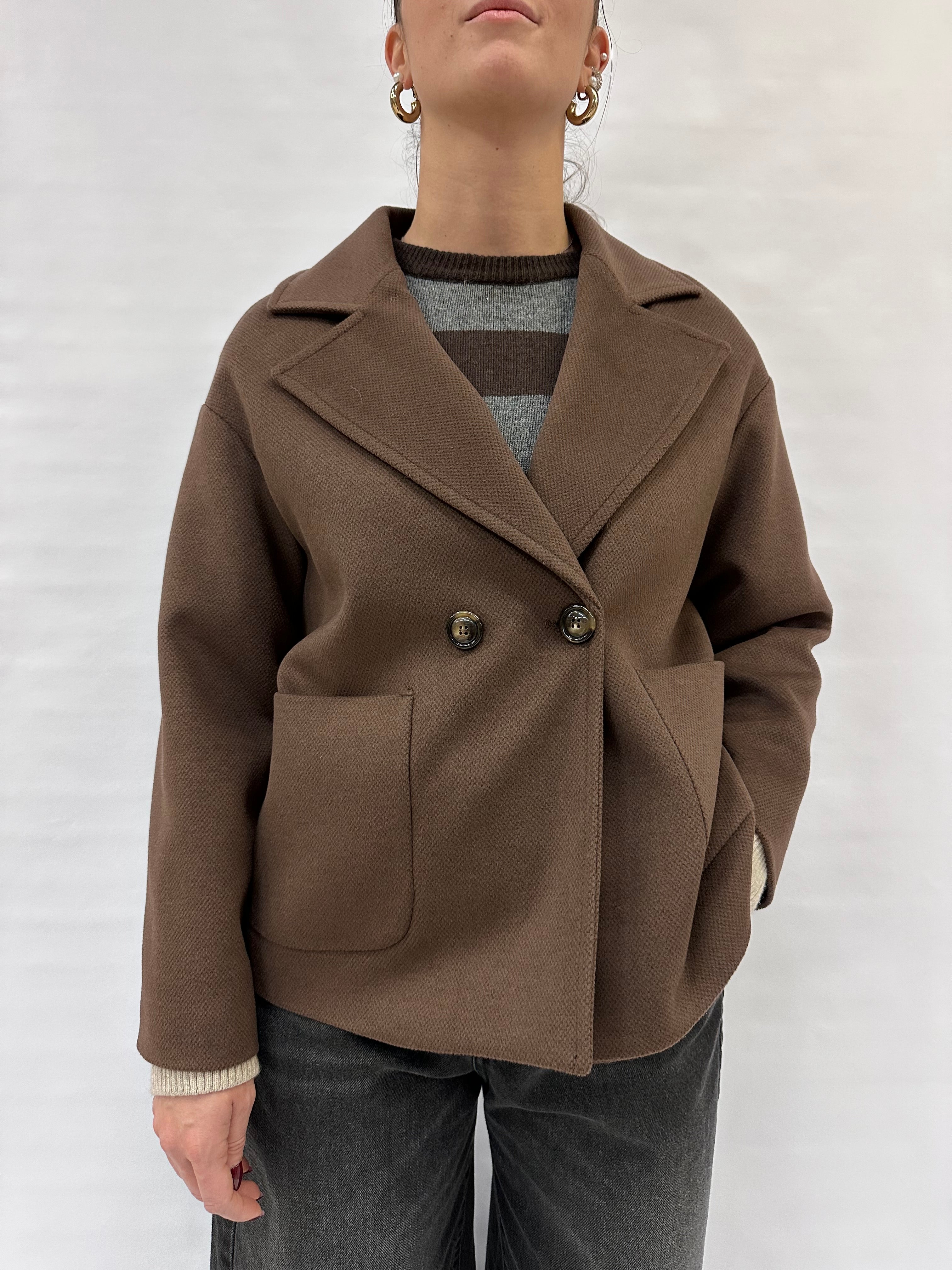 Cappottino TENSIONE IN doppiopetto - COD: 9720