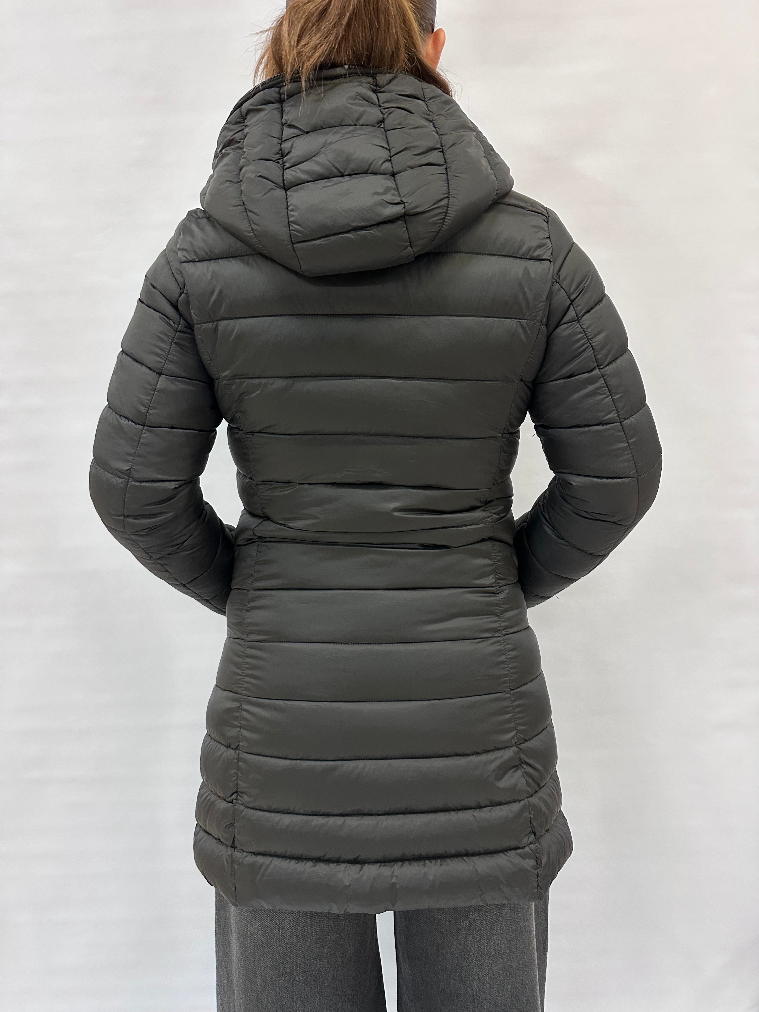 Piumino COXI MODA lungo imbottitura in ovatta - COD: G6804