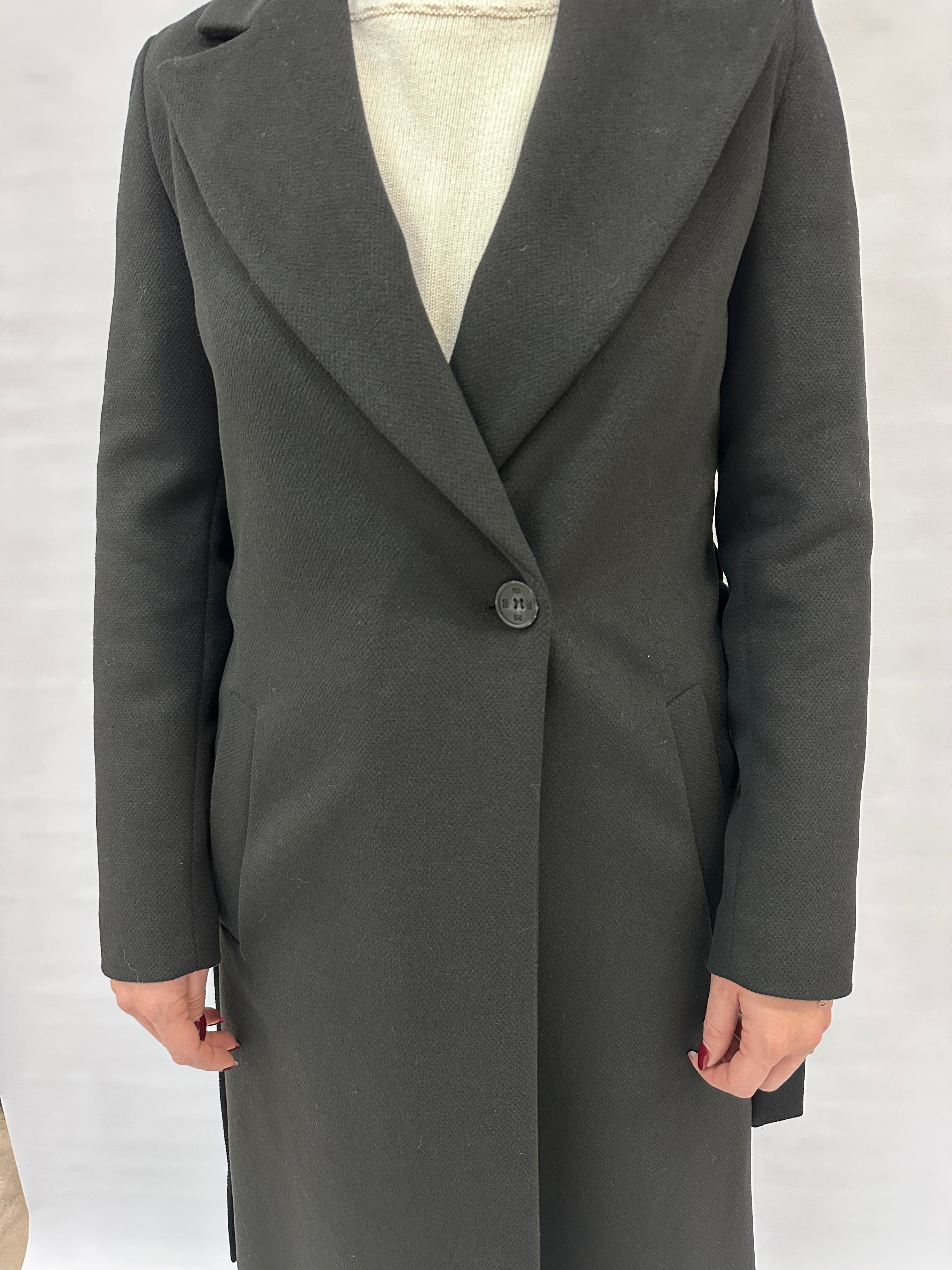 Cappotto RINASCIMENTO lungo con cintura in dotazione - COD: CFC0125812003