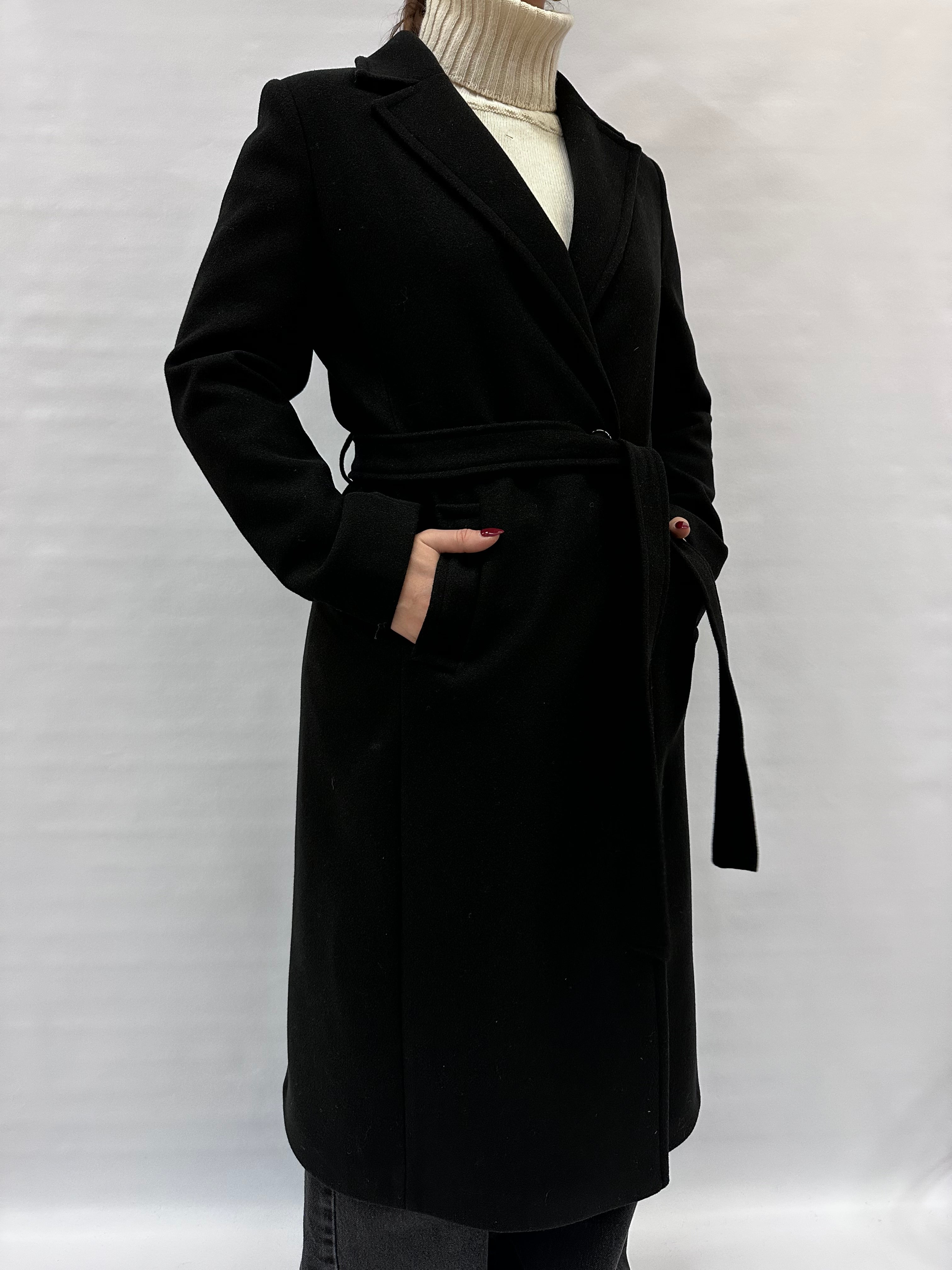 Cappotto LADY&LADY lungo con cintura in dotazione - COD: CT19184