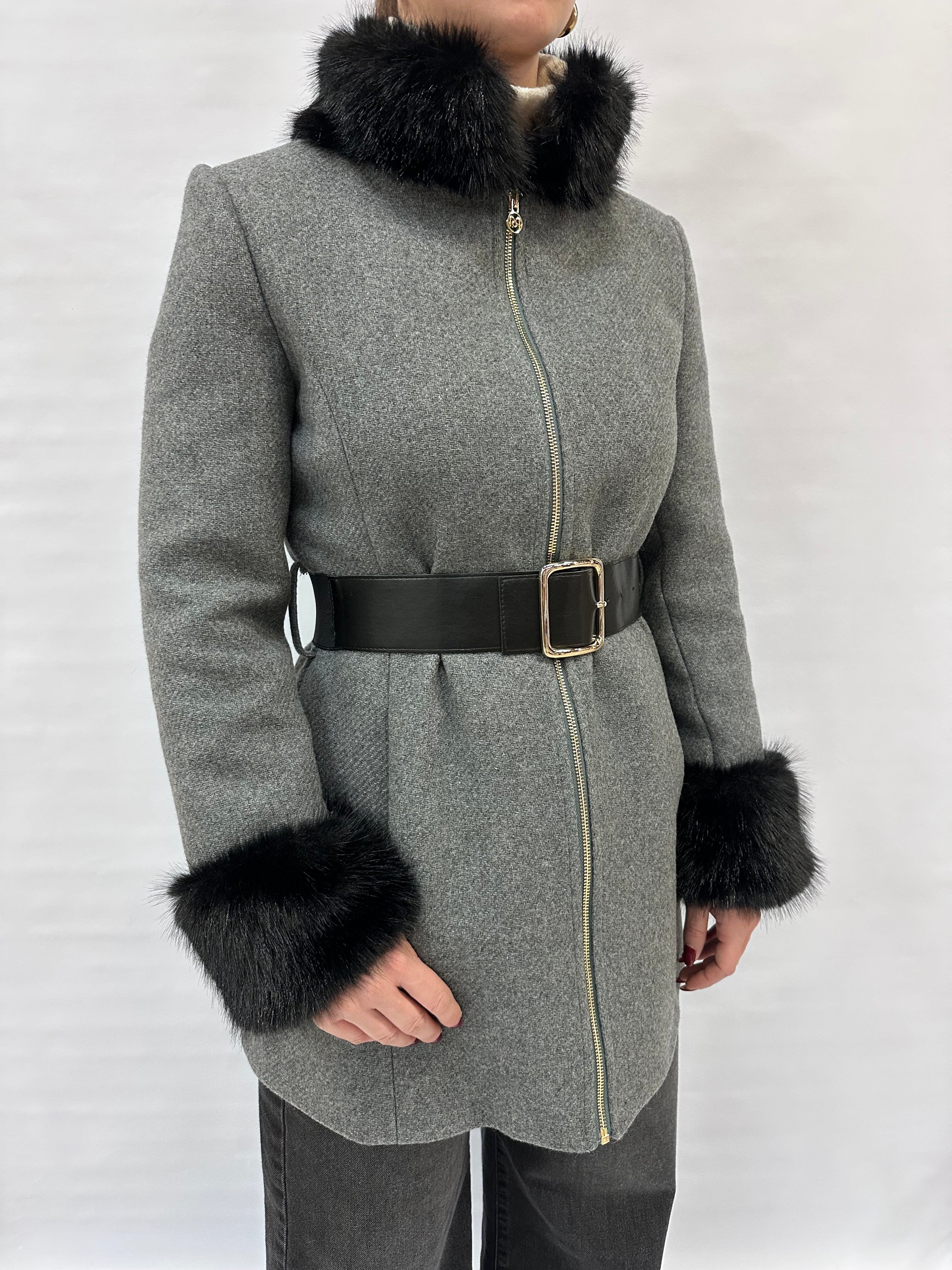 Cappotto RINASCIMENTO con cintura in dotazione - COD: CFC0125619003