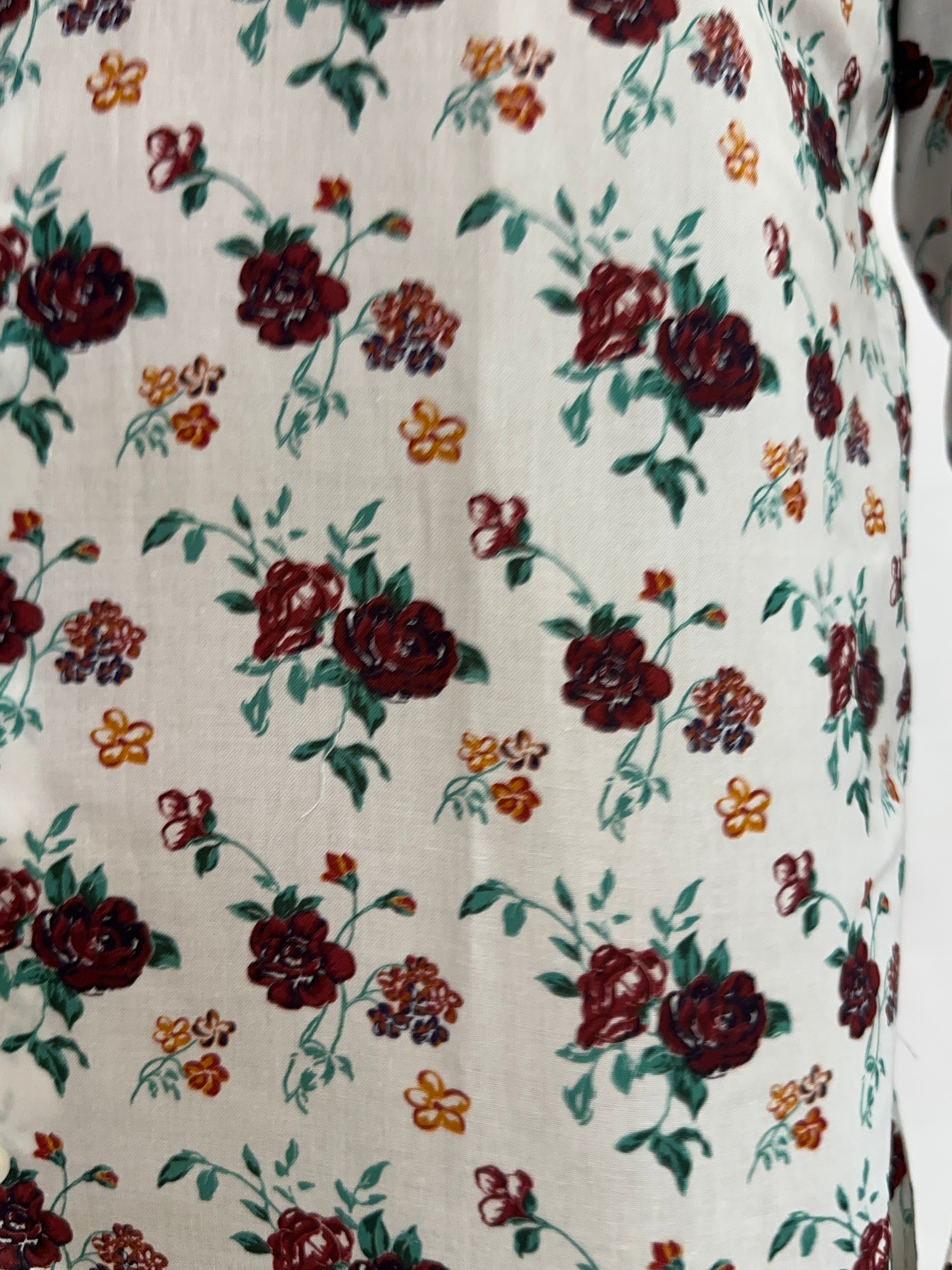 Camicia SL56 100% Cotone trama a piccole rose - Cod: CART54