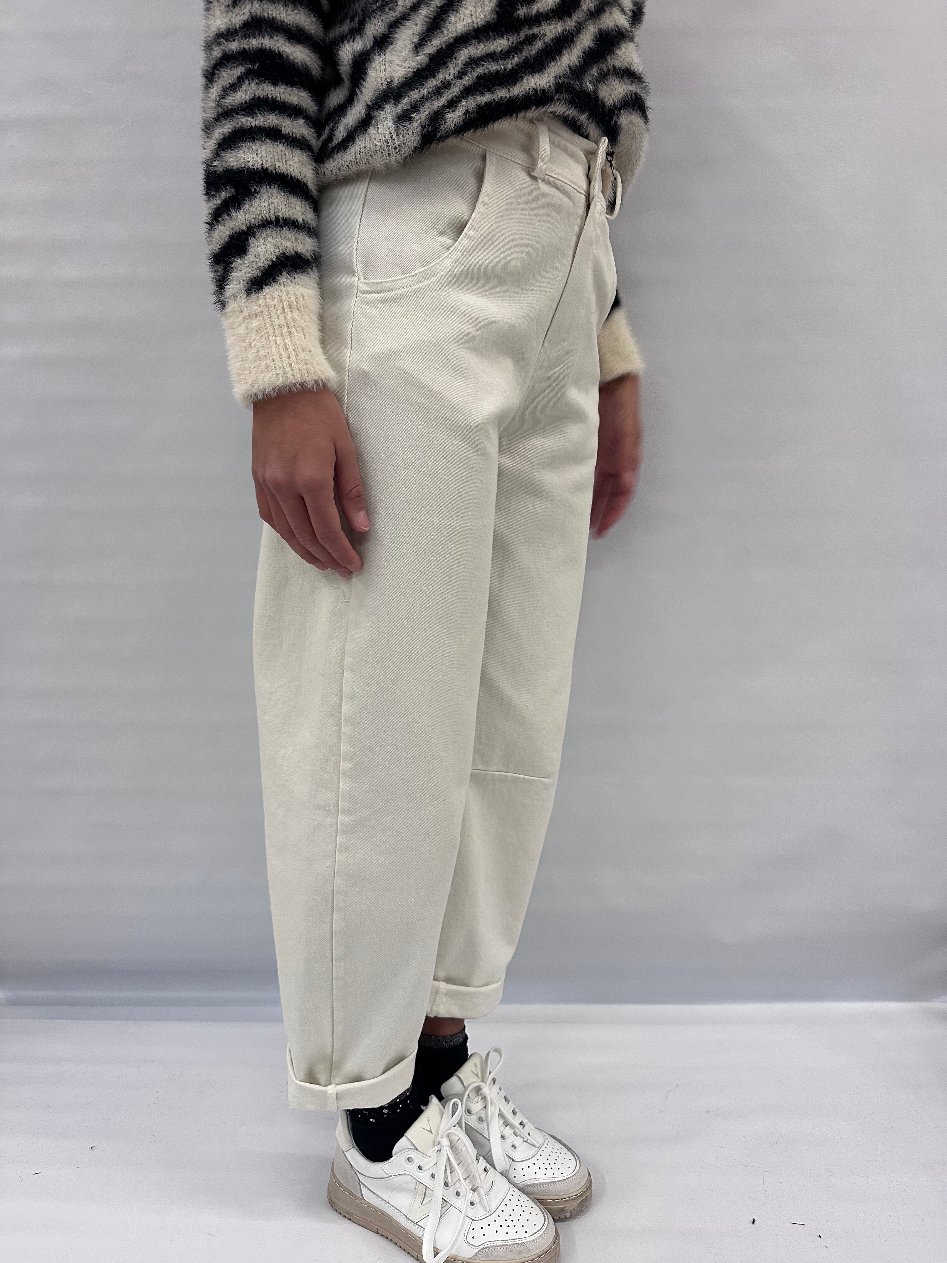 Jeans TENSIONE IN ovetto a fondo largo - COD: PA5137AI25