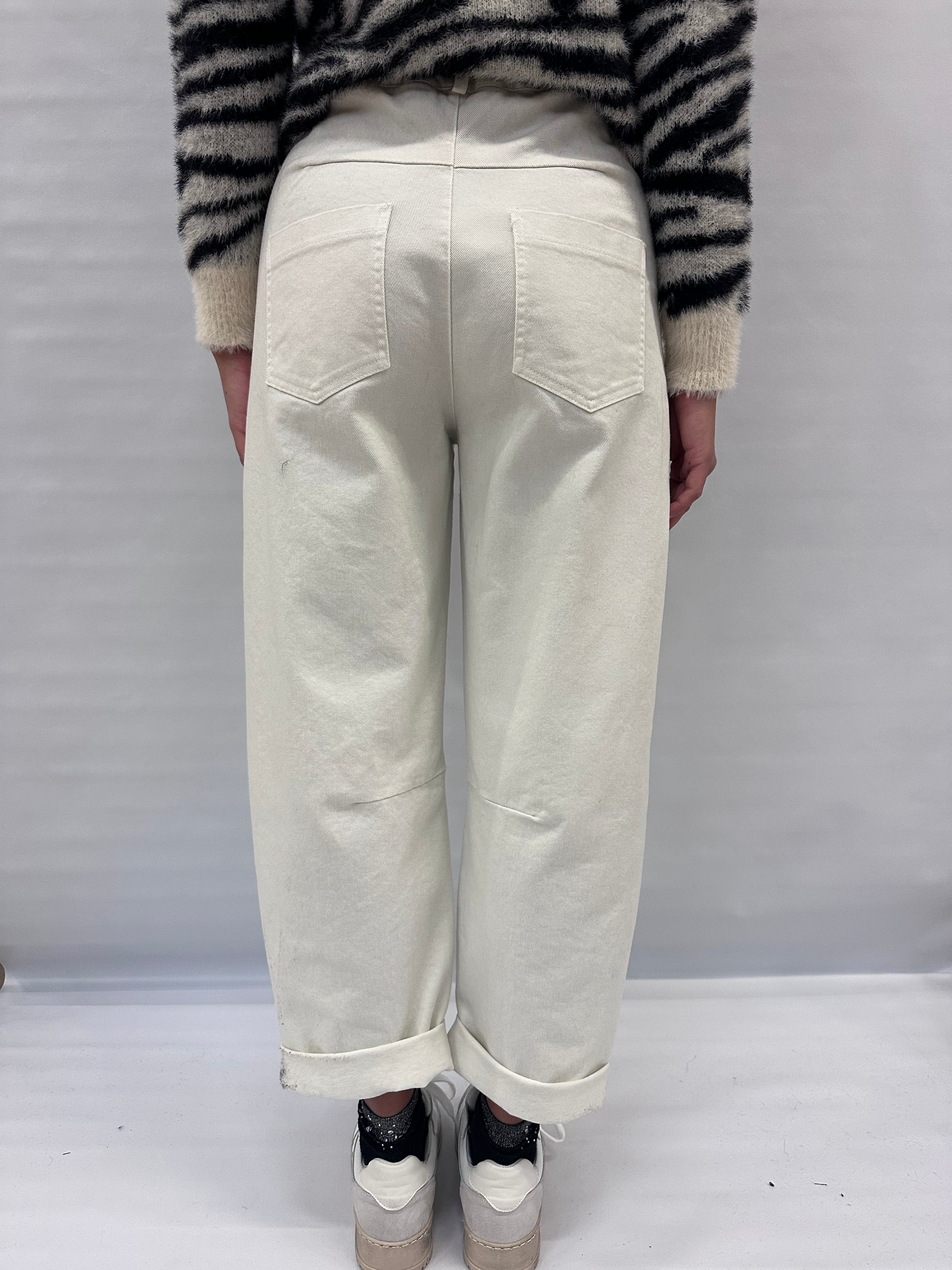 Jeans TENSIONE IN ovetto a fondo largo - COD: PA5137AI25