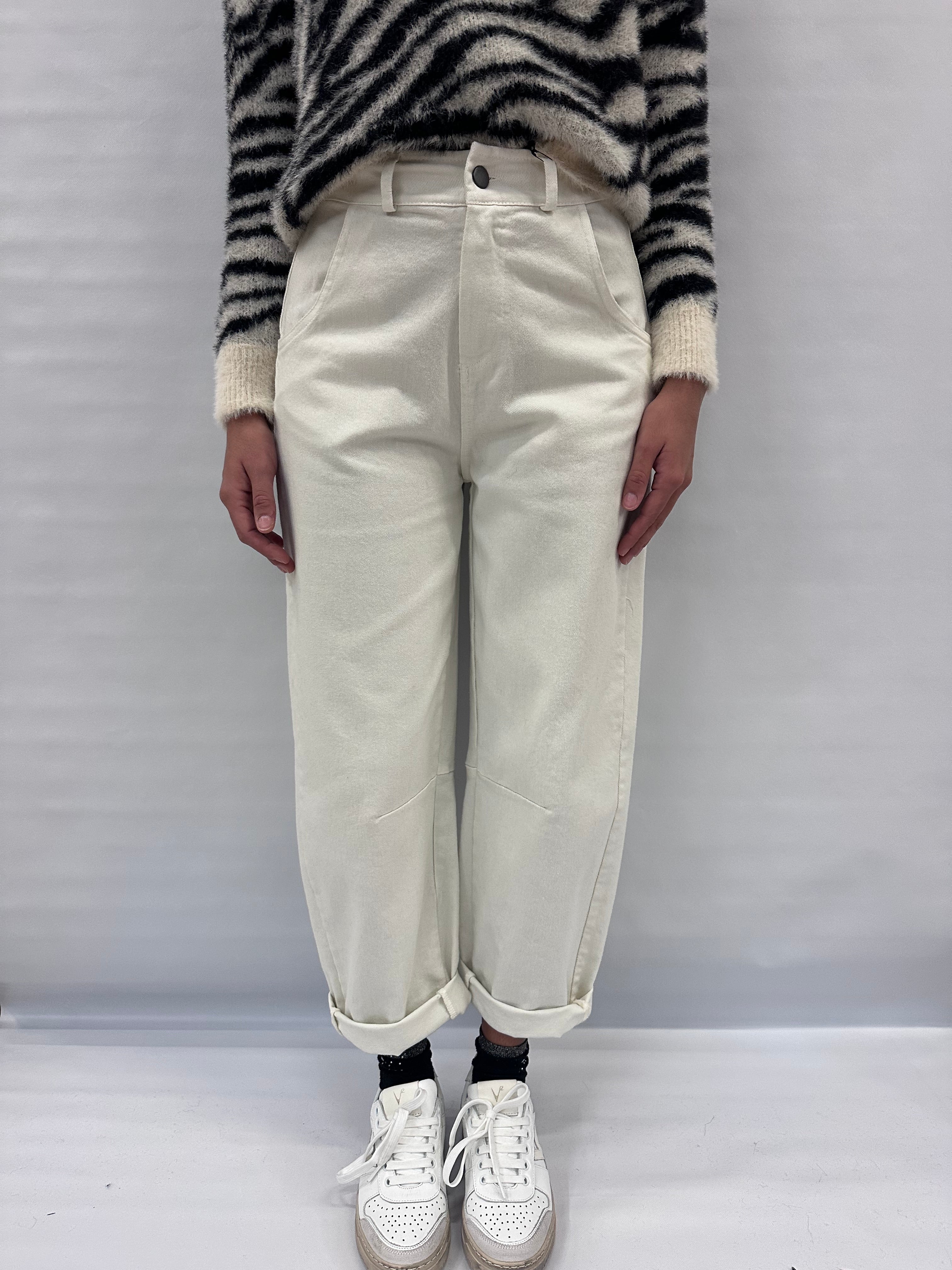 Jeans TENSIONE IN ovetto a fondo largo - COD: PA5137AI25