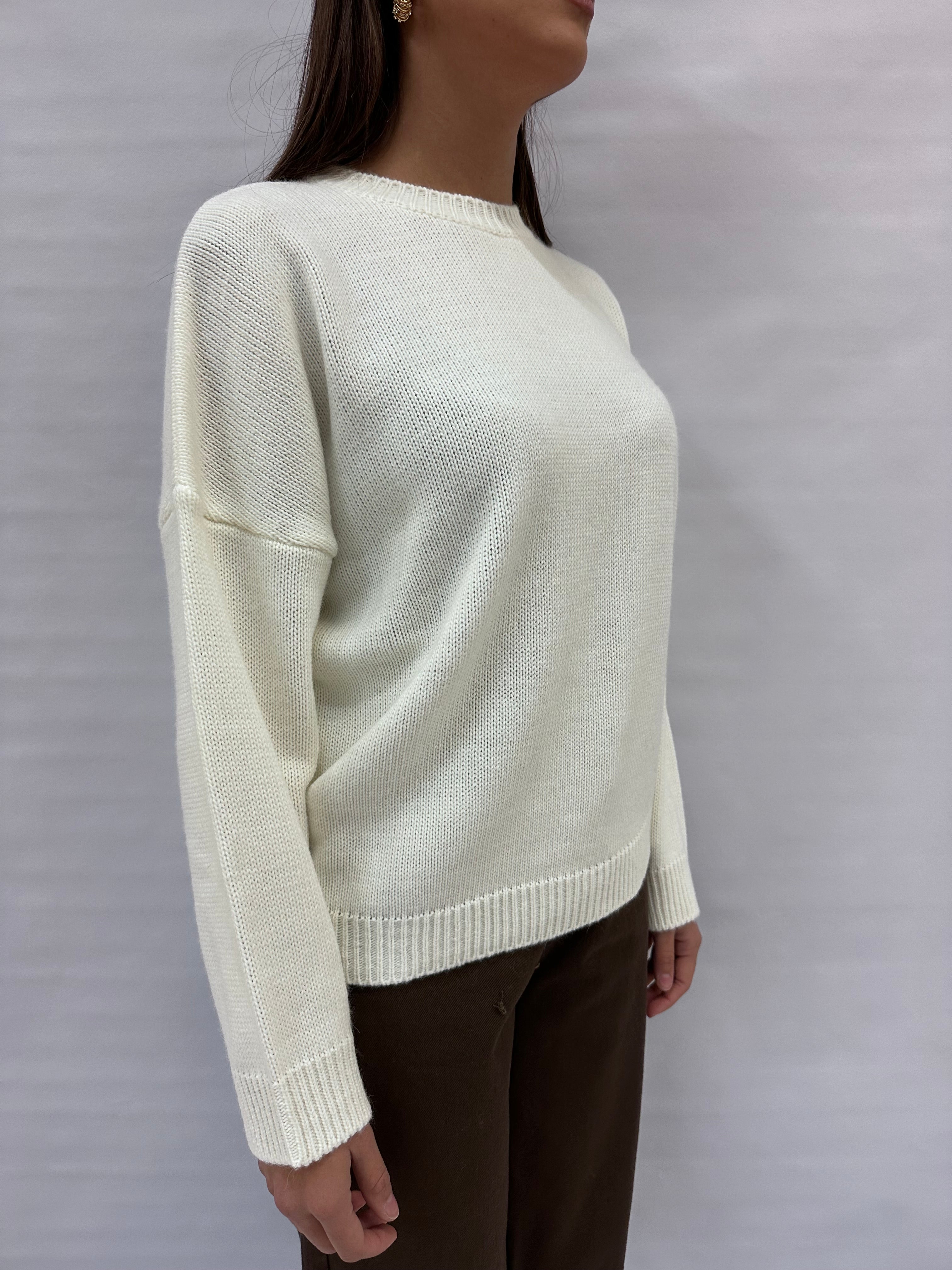 Maglione TENSIONE IN girocollo morbido , COD: 252PA9392