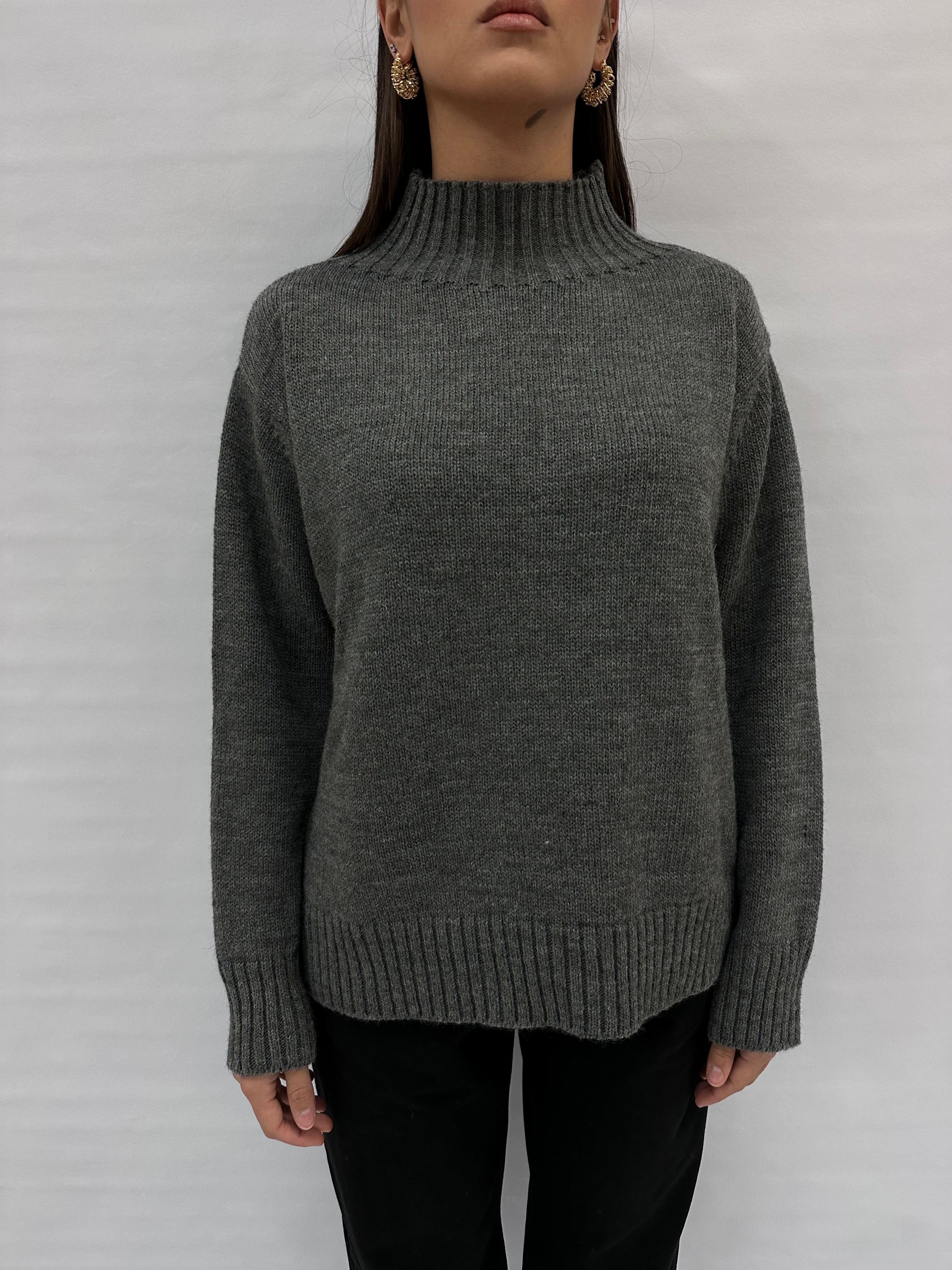 Maglione TENSIONE IN collo alto , COD: D82044