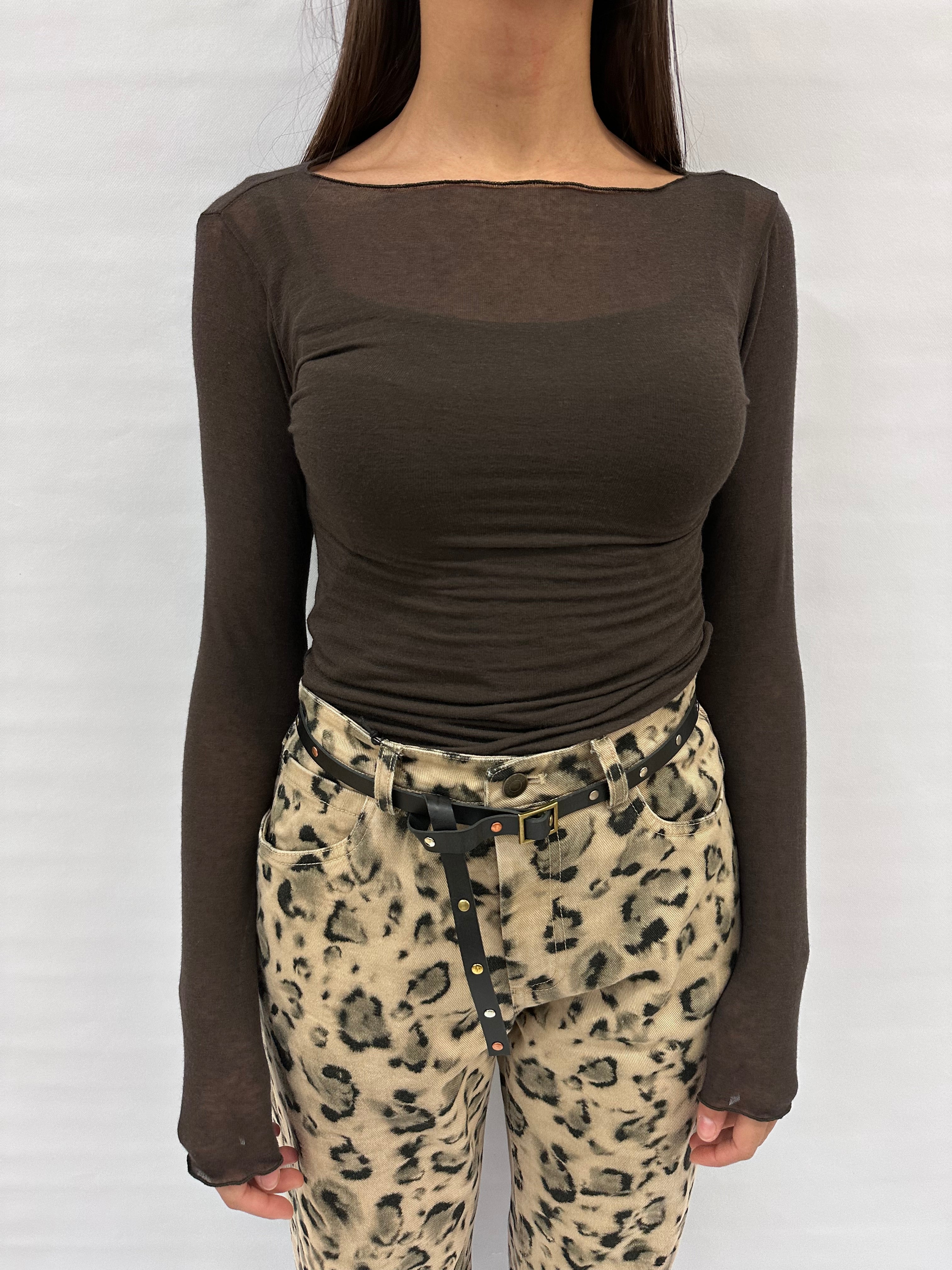 Maglia TENSIONE IN in viscosa con Cashmere , COD: 100BARCA