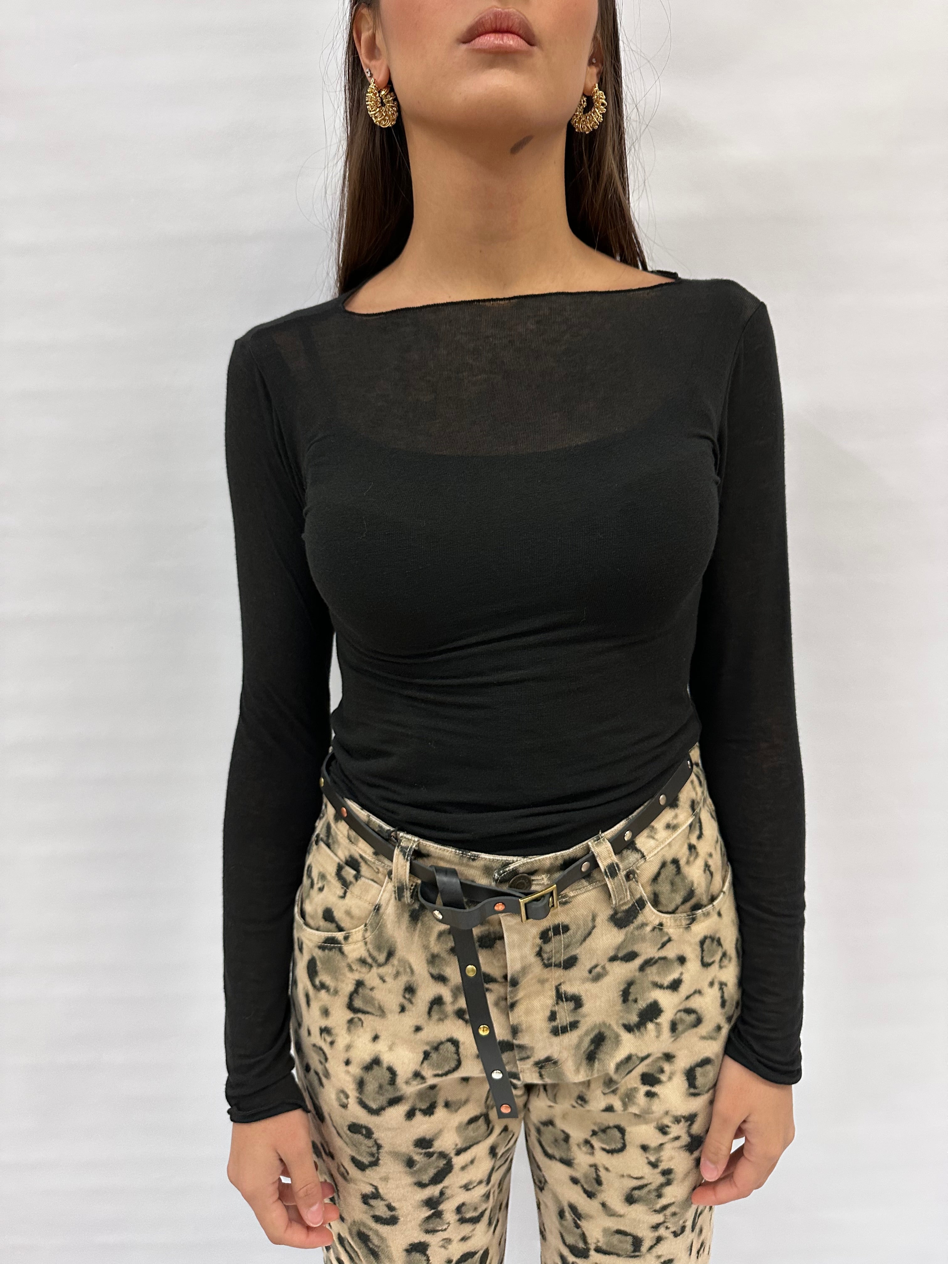 Maglia TENSIONE IN in viscosa con Cashmere , COD: 100BARCA