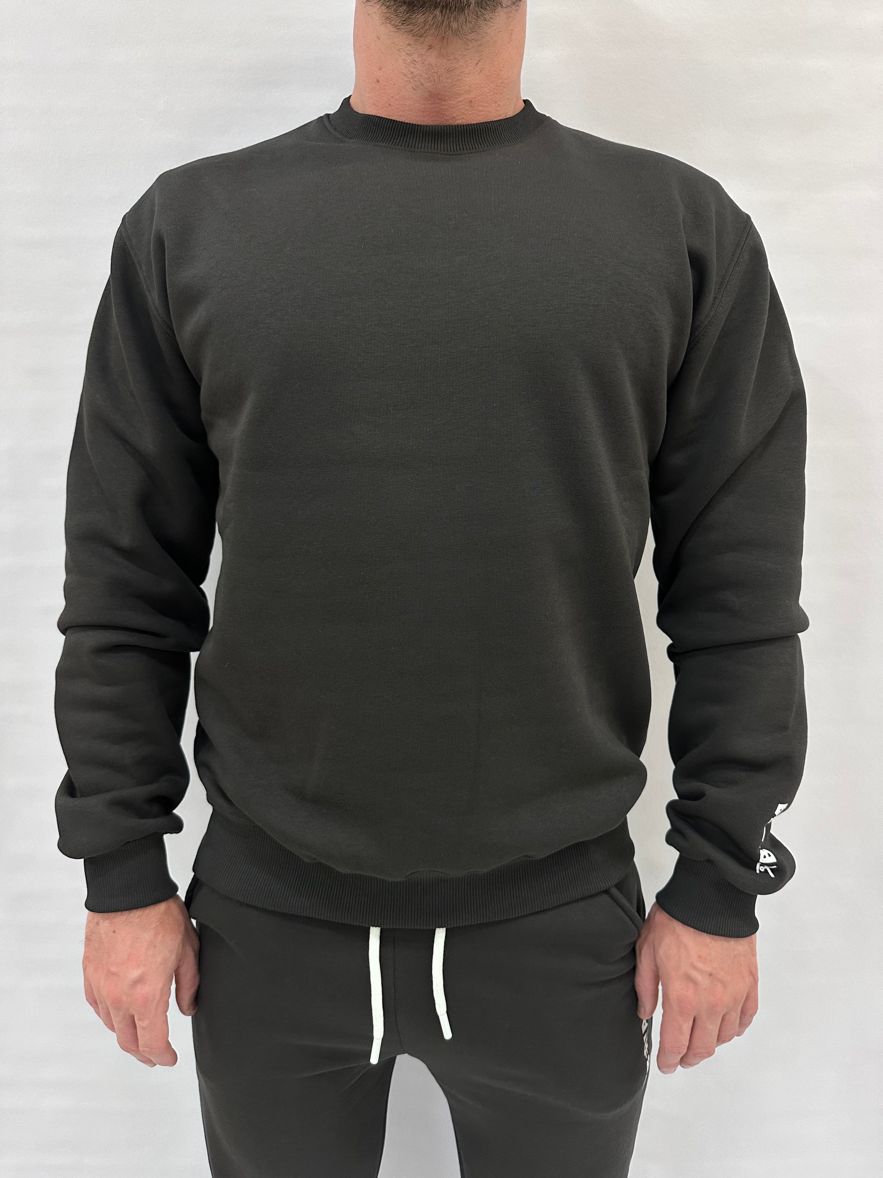 Felpa BERNA girocollo, senza cappuccio, interno felpato disponibile anche con pantalone in coordinato , COD: 25202033