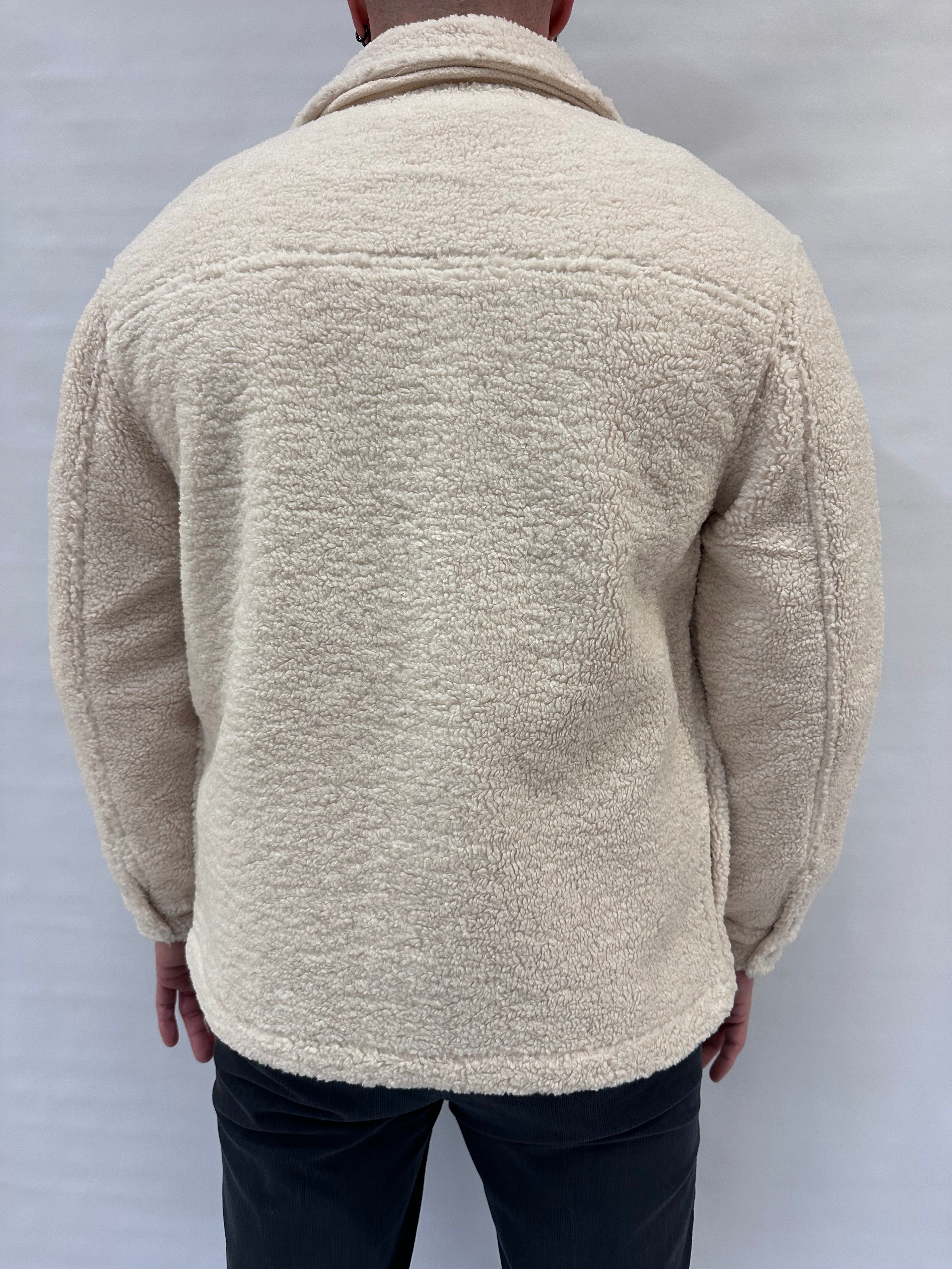 Giacca/Giubbotto IMPERIAL effetto teddy taglio camicia - Cod: V851932781