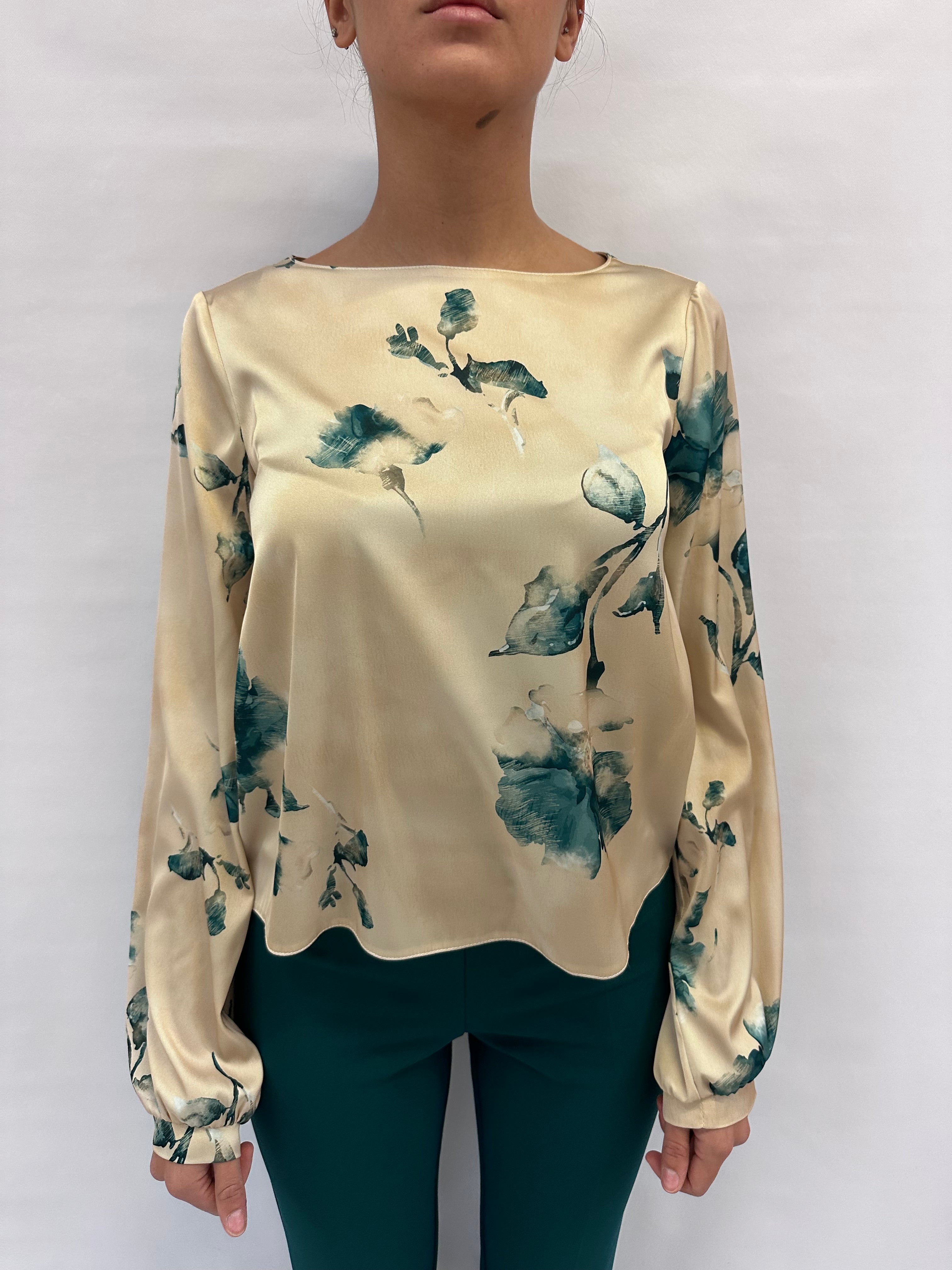 Camicia RINASCIMENTO trama floreale - Cod: CFC0125394003