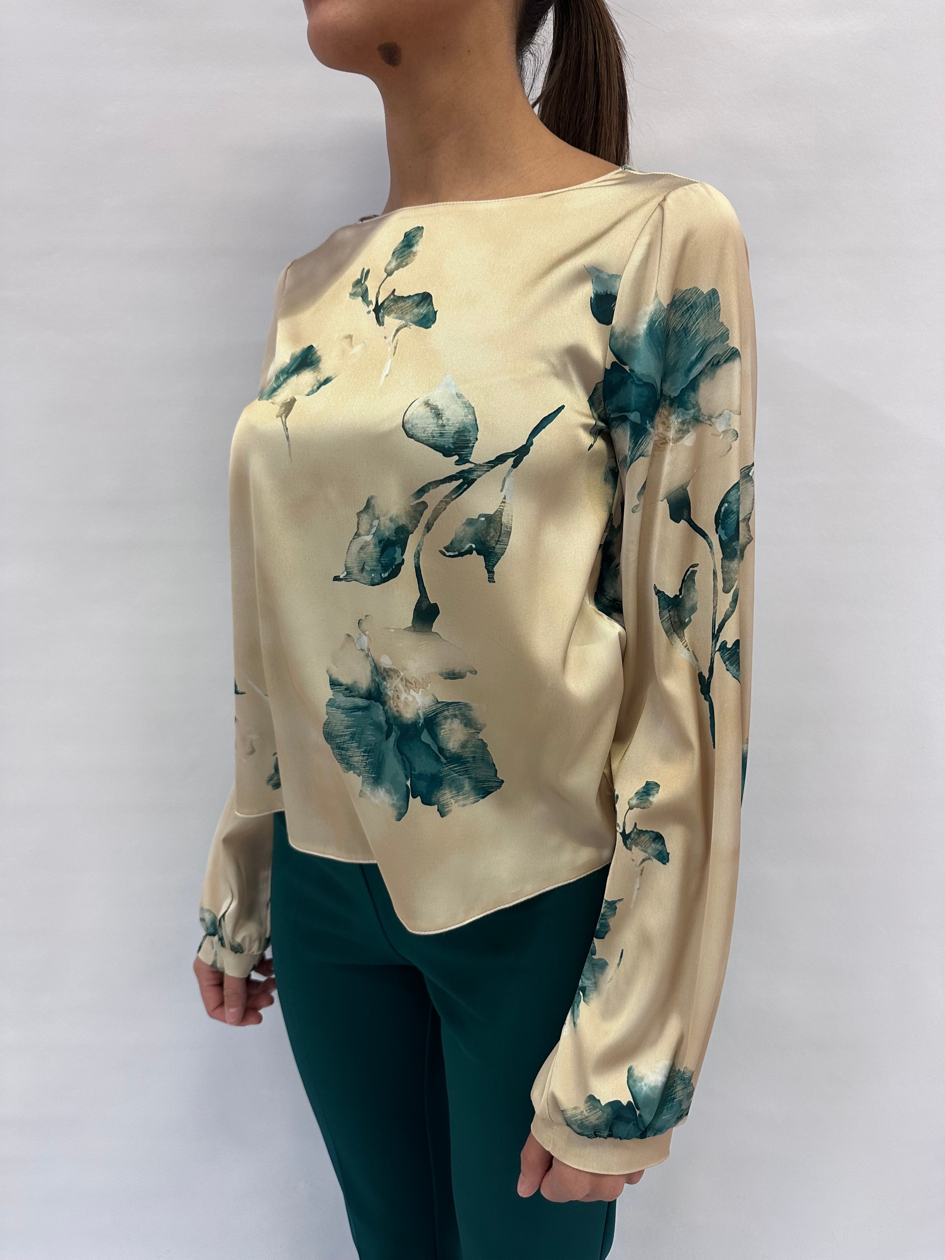 Camicia RINASCIMENTO trama floreale - Cod: CFC0125394003