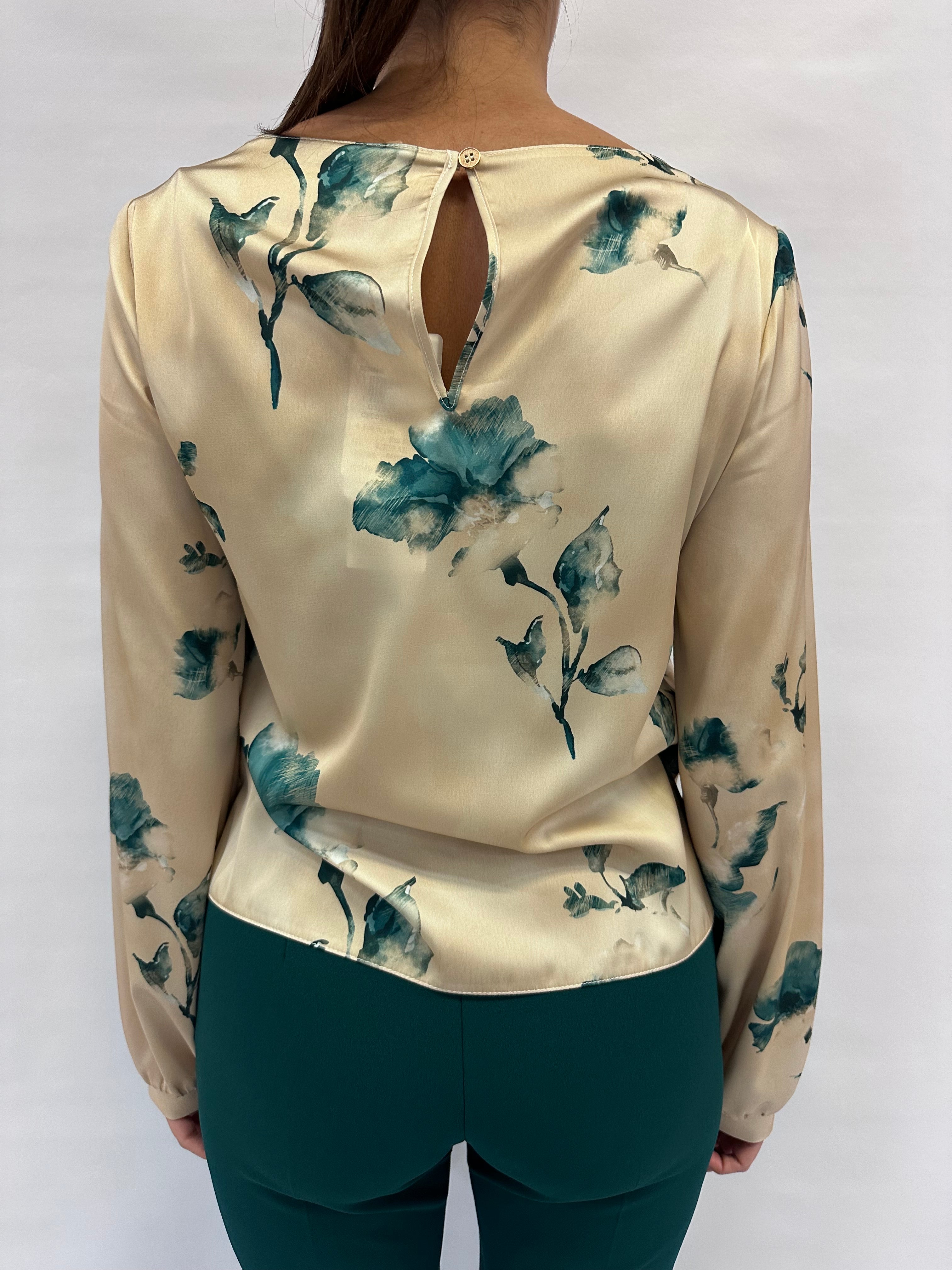 Camicia RINASCIMENTO trama floreale - Cod: CFC0125394003