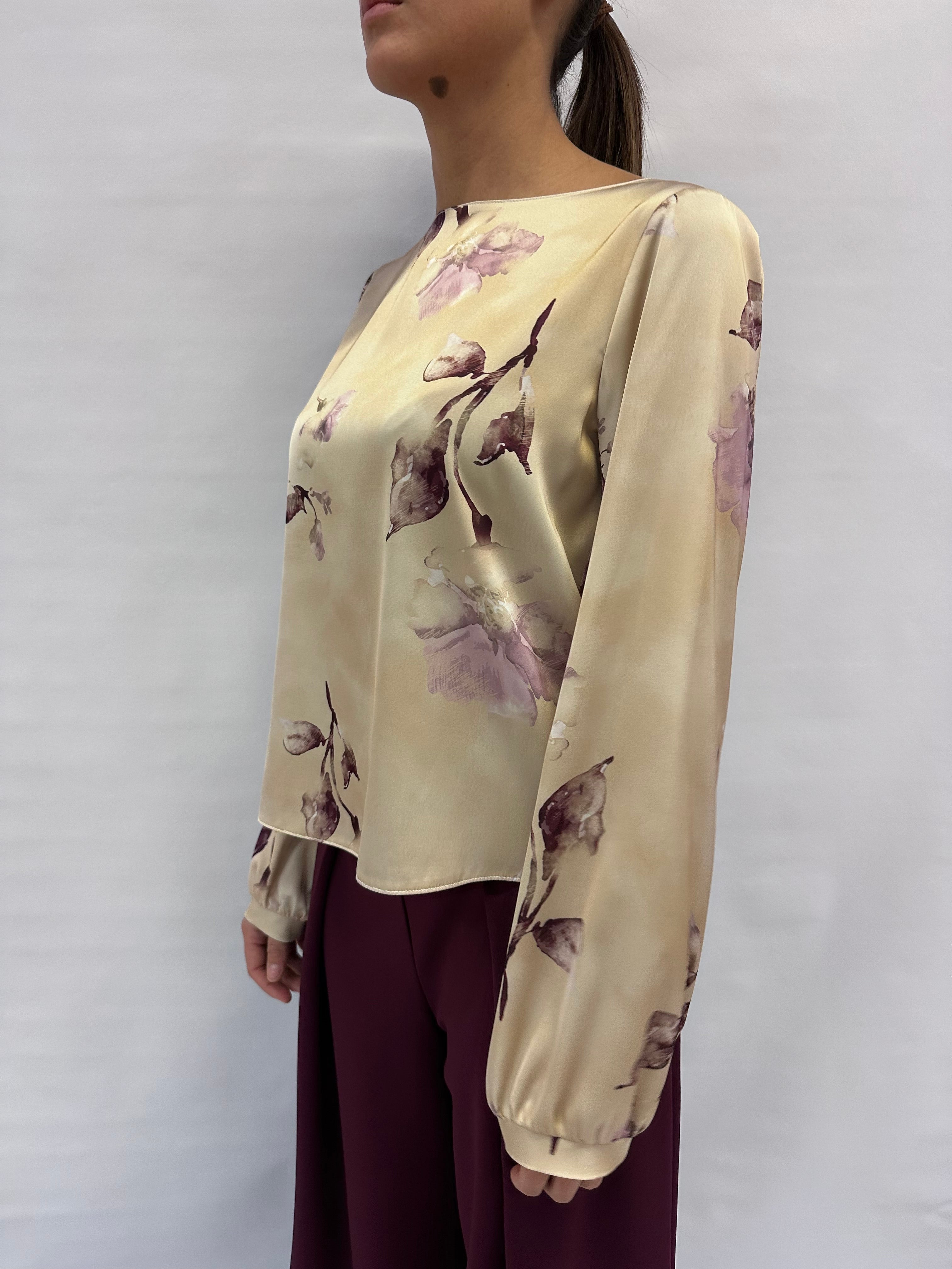 Camicia RINASCIMENTO trama floreale - Cod: CFC0125394003