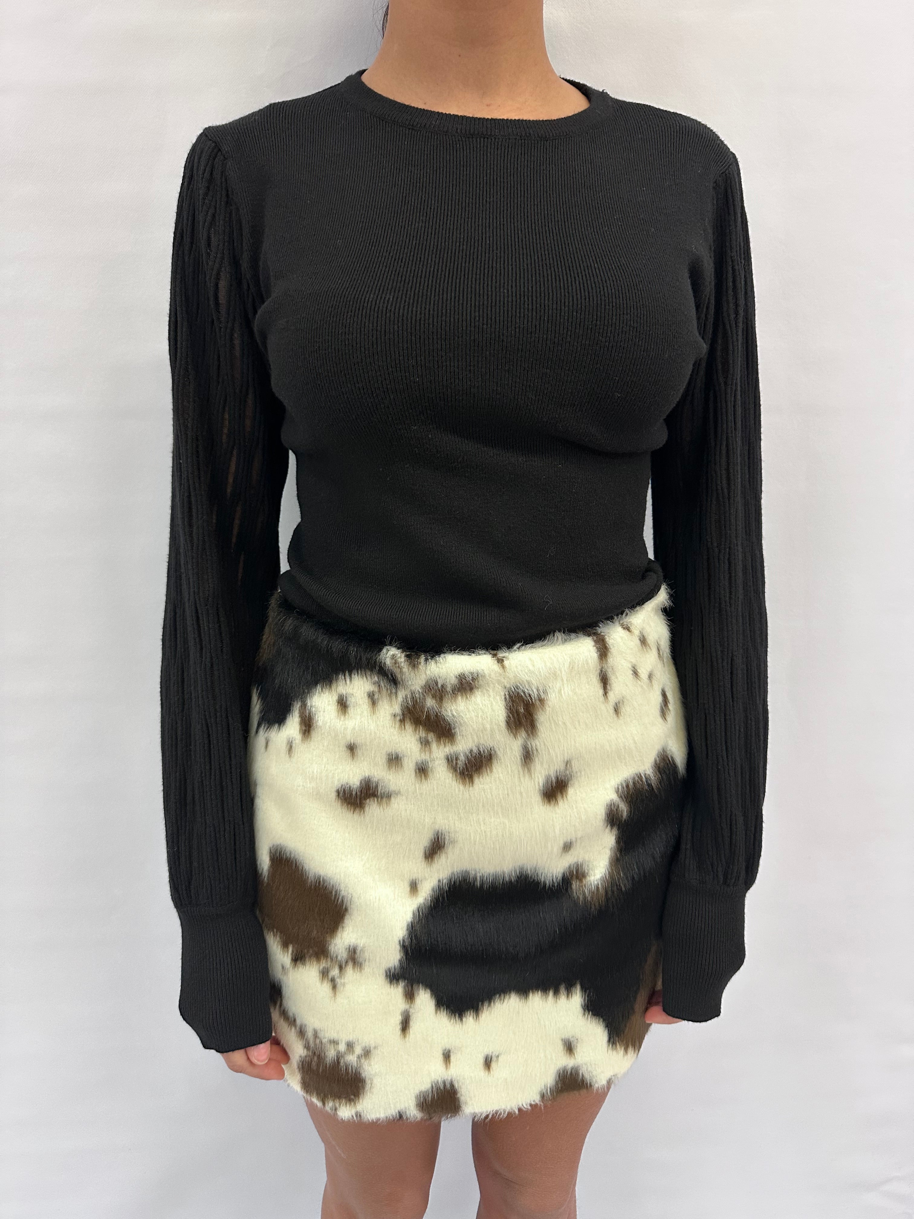 Gonna corta IMPERIAL effetto "Muccato" - Cod: G9990018U