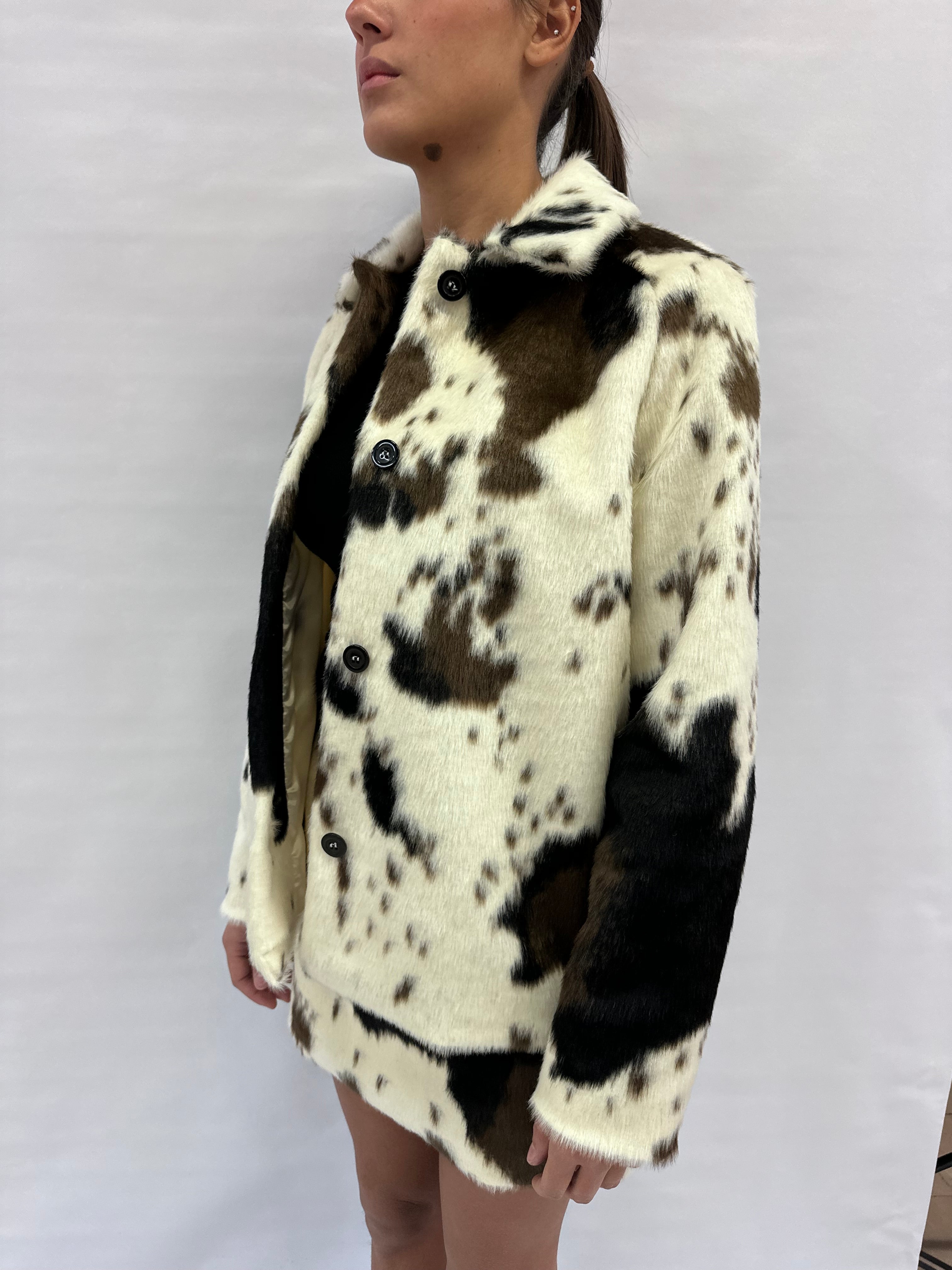 Giacca/Camiciona IMPERIAL effetto "Muccato" disponibile con gonna coordinato - COD: C9990060U