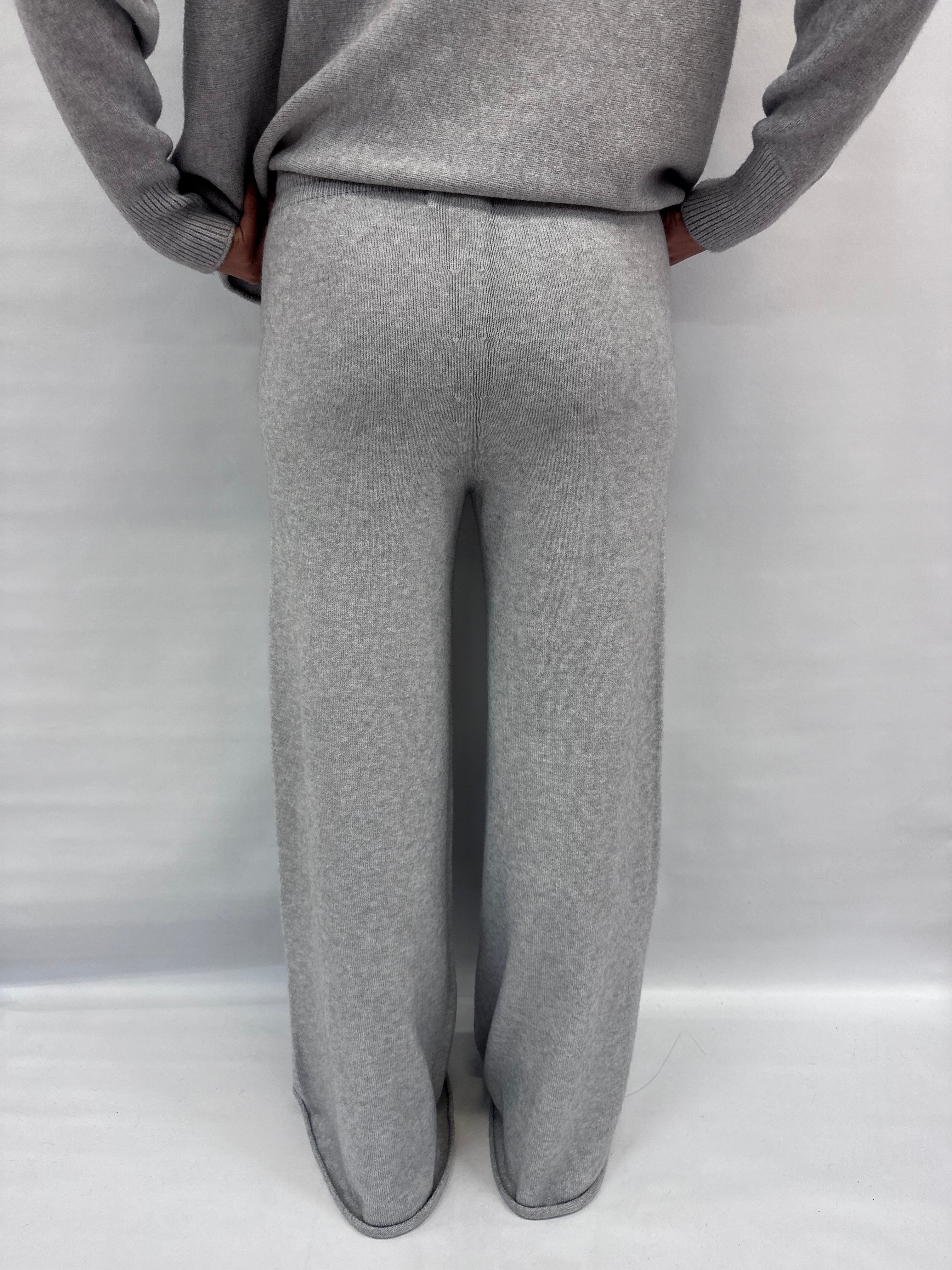 Pantalone BLUEJOINT in maglia a palazzo disponibile anche con maglia in coordinato COD: 370176