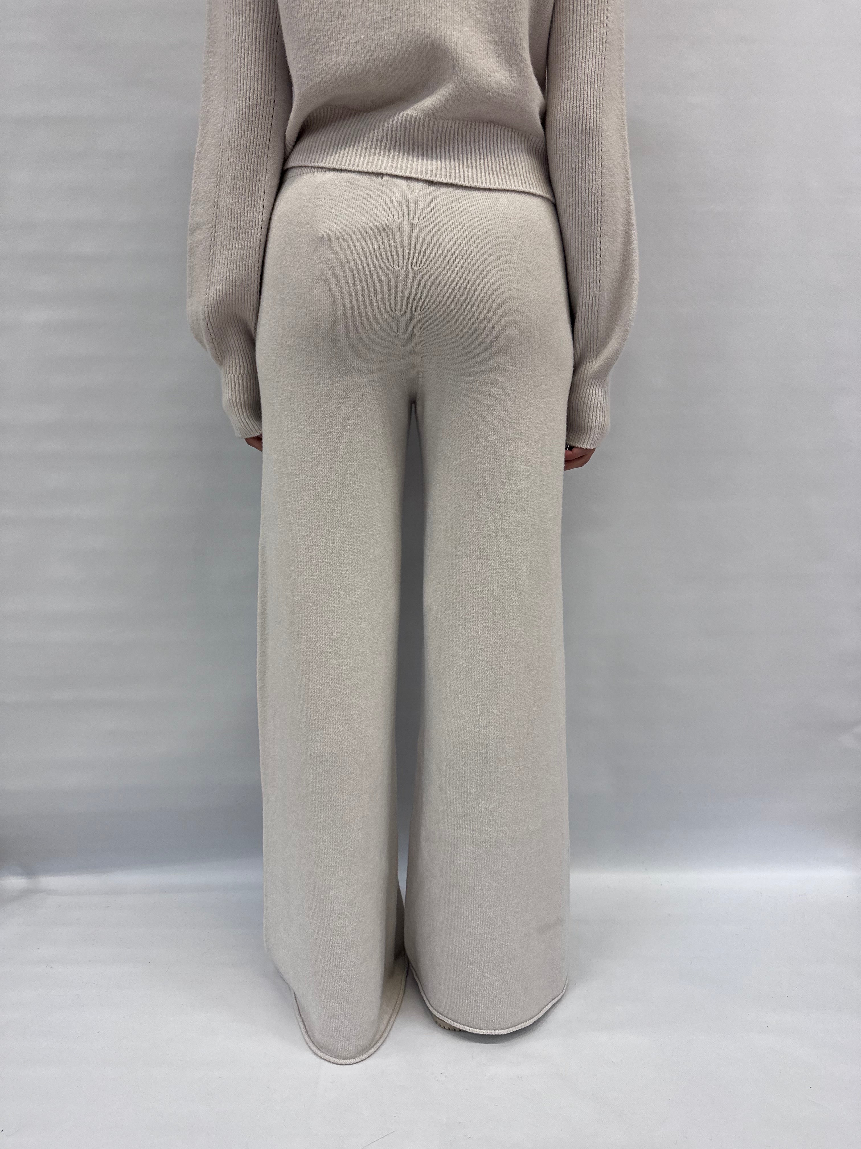 Pantalone BLUEJOINT in maglia a palazzo disponibile anche con maglia in coordinato COD: 370176