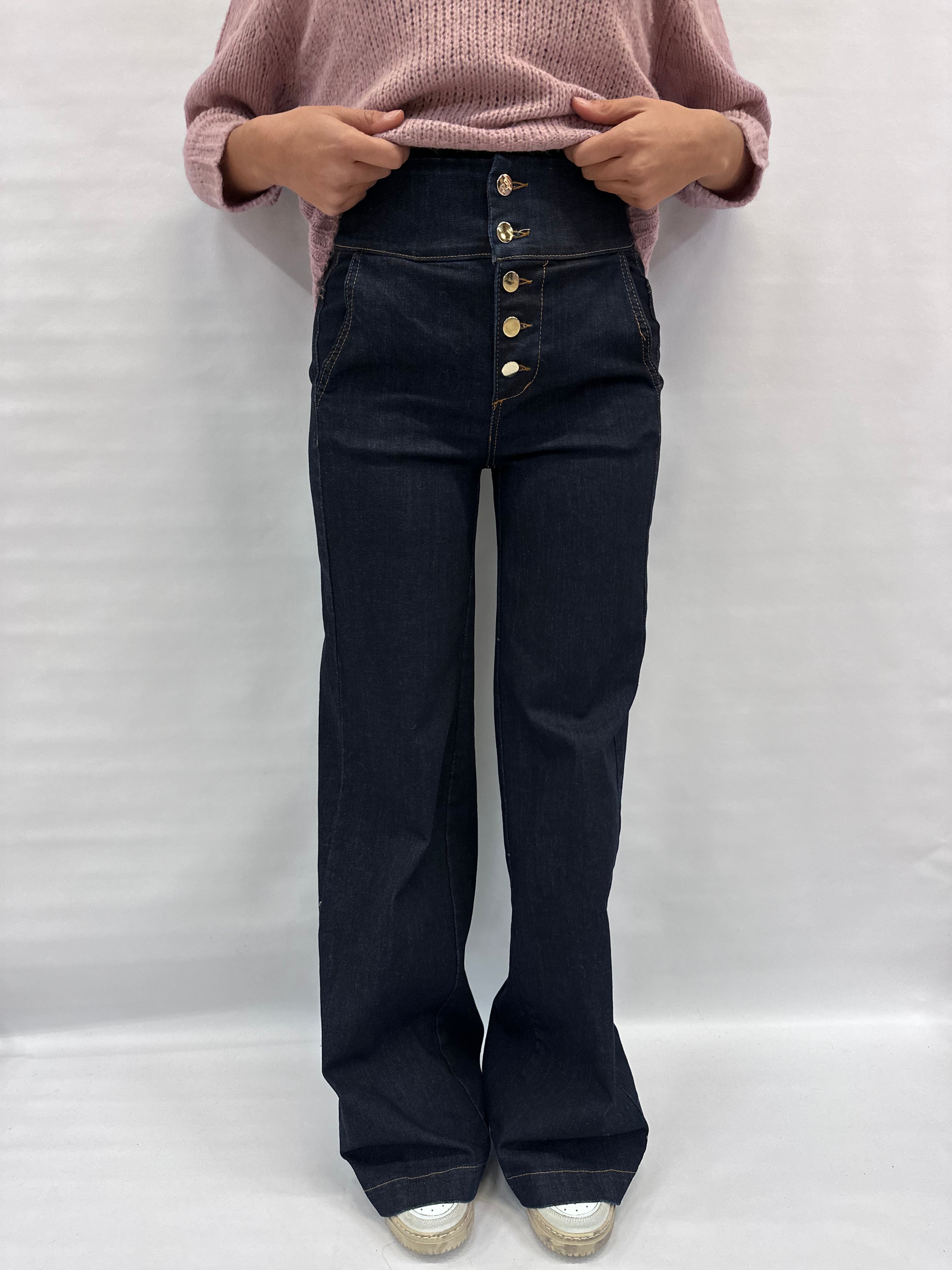 Jeans RINASCIMENTO gamba molto ampia  - COD: CFC0124932003