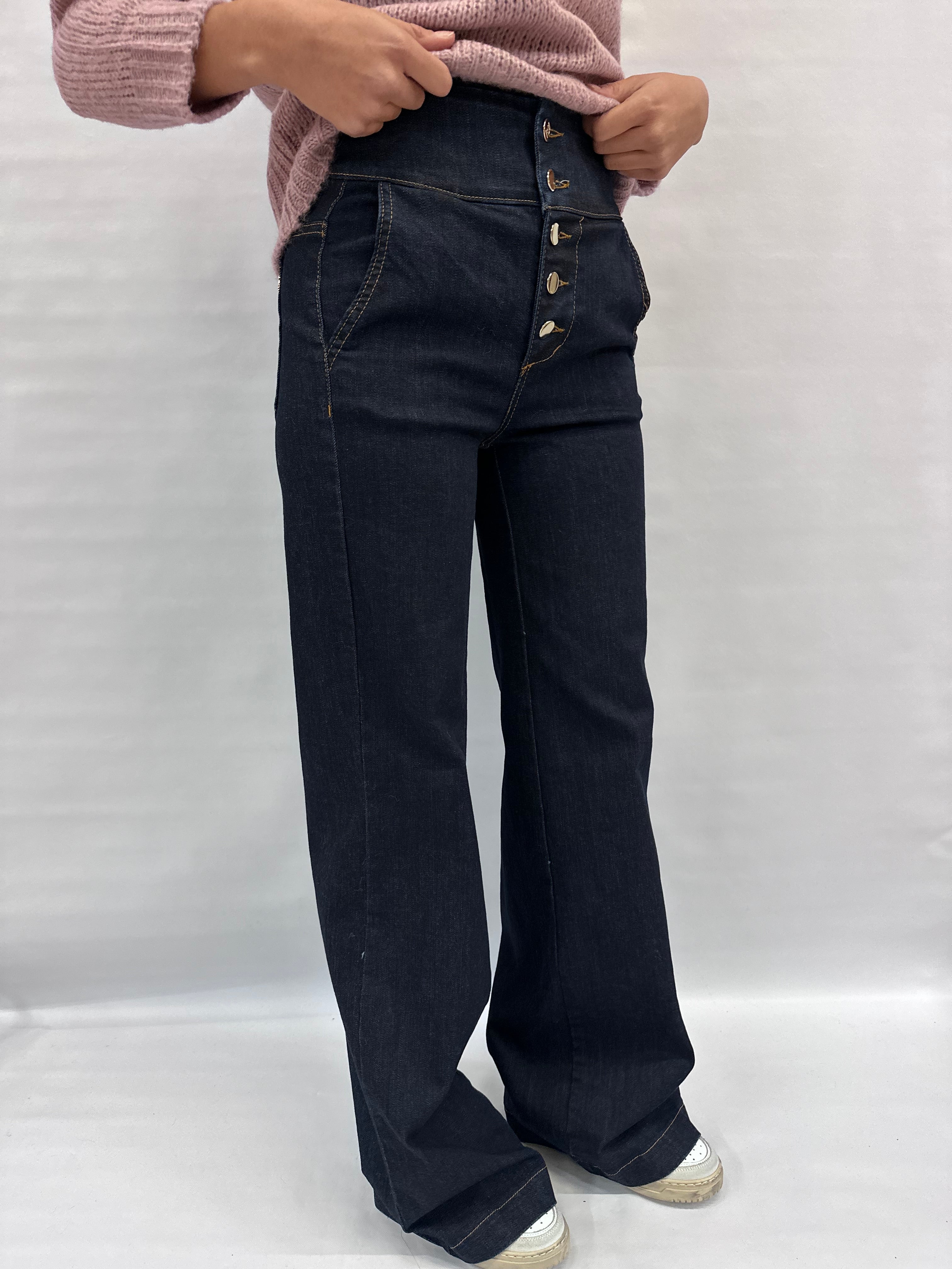 Jeans RINASCIMENTO gamba molto ampia  - COD: CFC0124932003