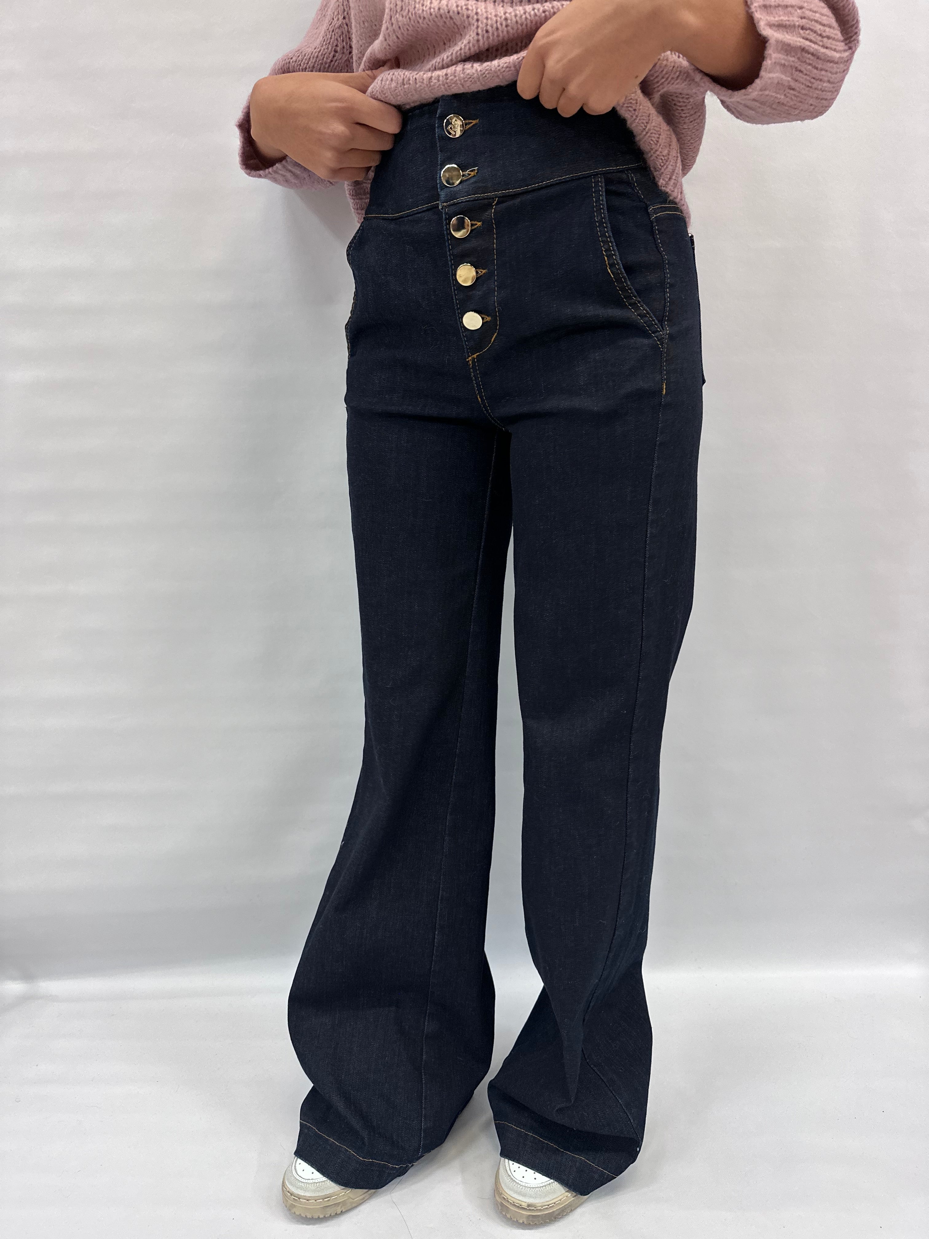 Jeans RINASCIMENTO gamba molto ampia  - COD: CFC0124932003