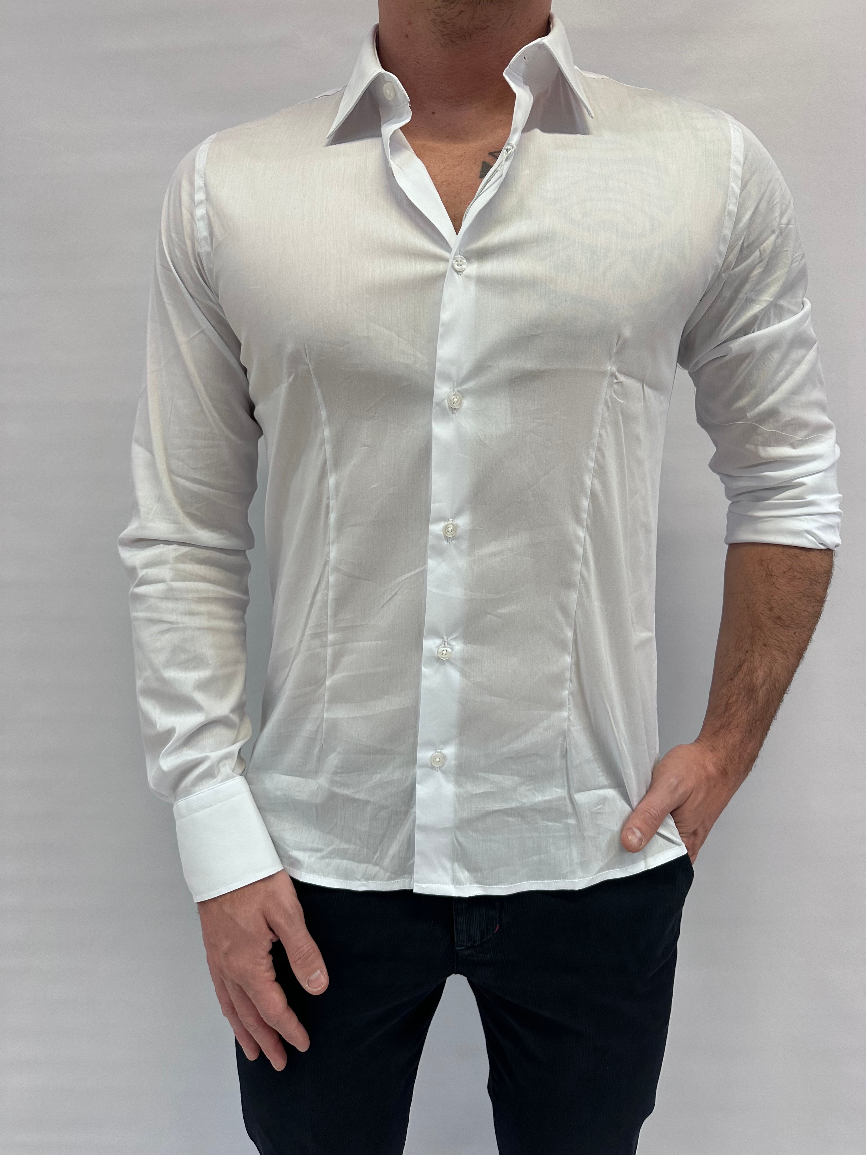 Camicia XAGON MAN slim fit elasticizzata - Cod: PAMATE