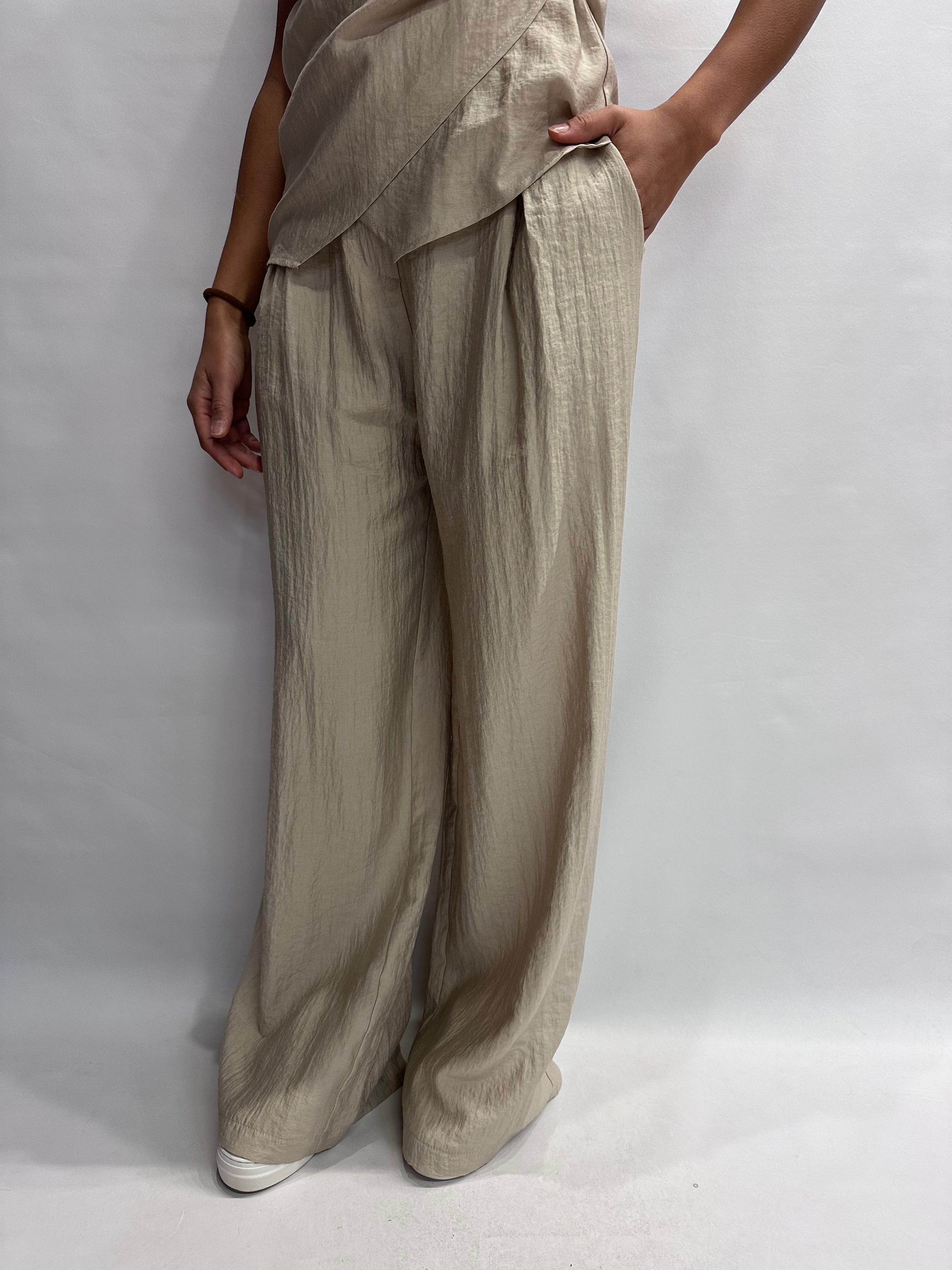 Pantalone RINASCIMENTO a palazzo disponibile anche con canotta in coordinato, COD: CFC0128734003