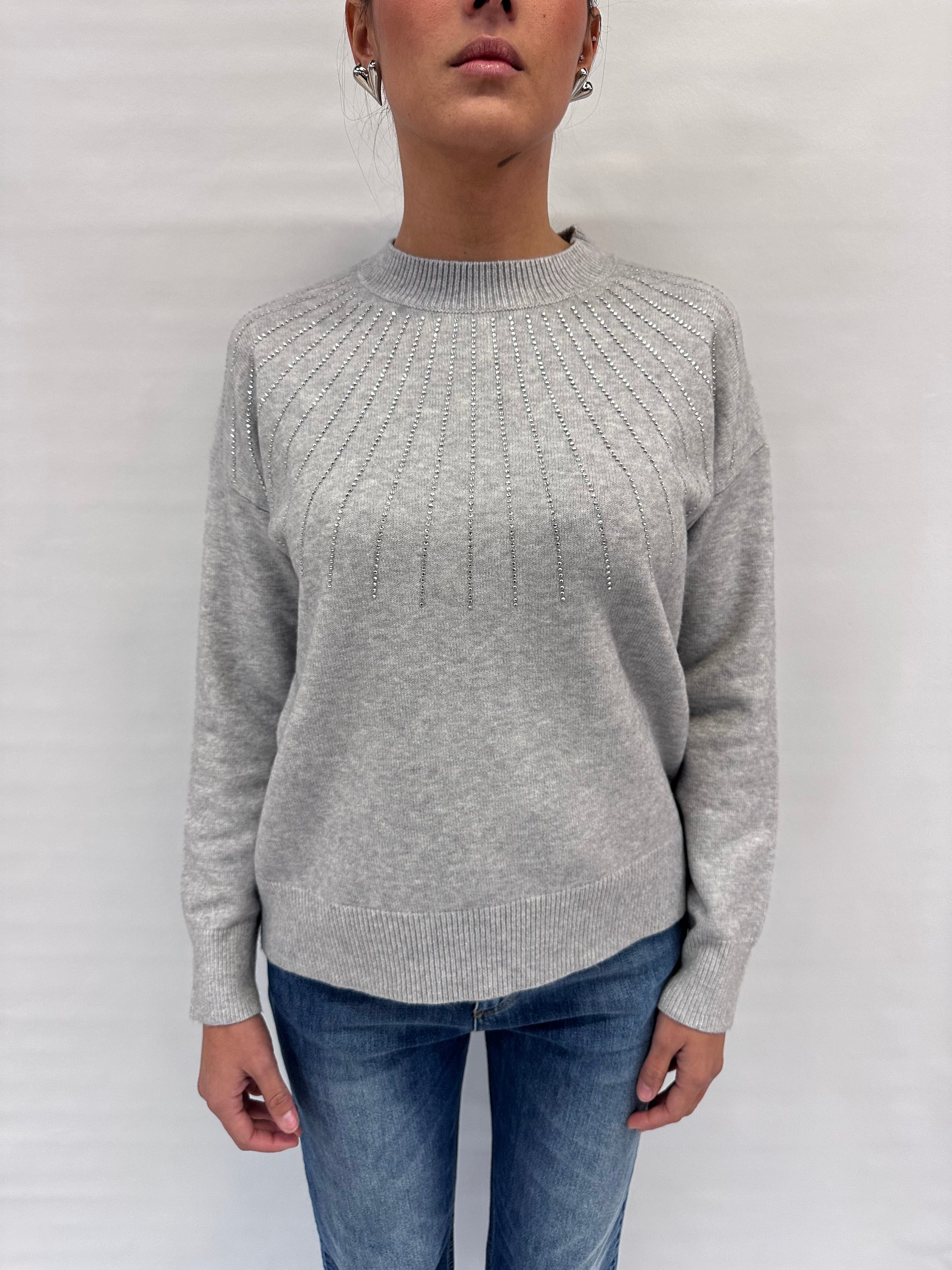 Maglione ANIS con brillantini , COD: 255W6147