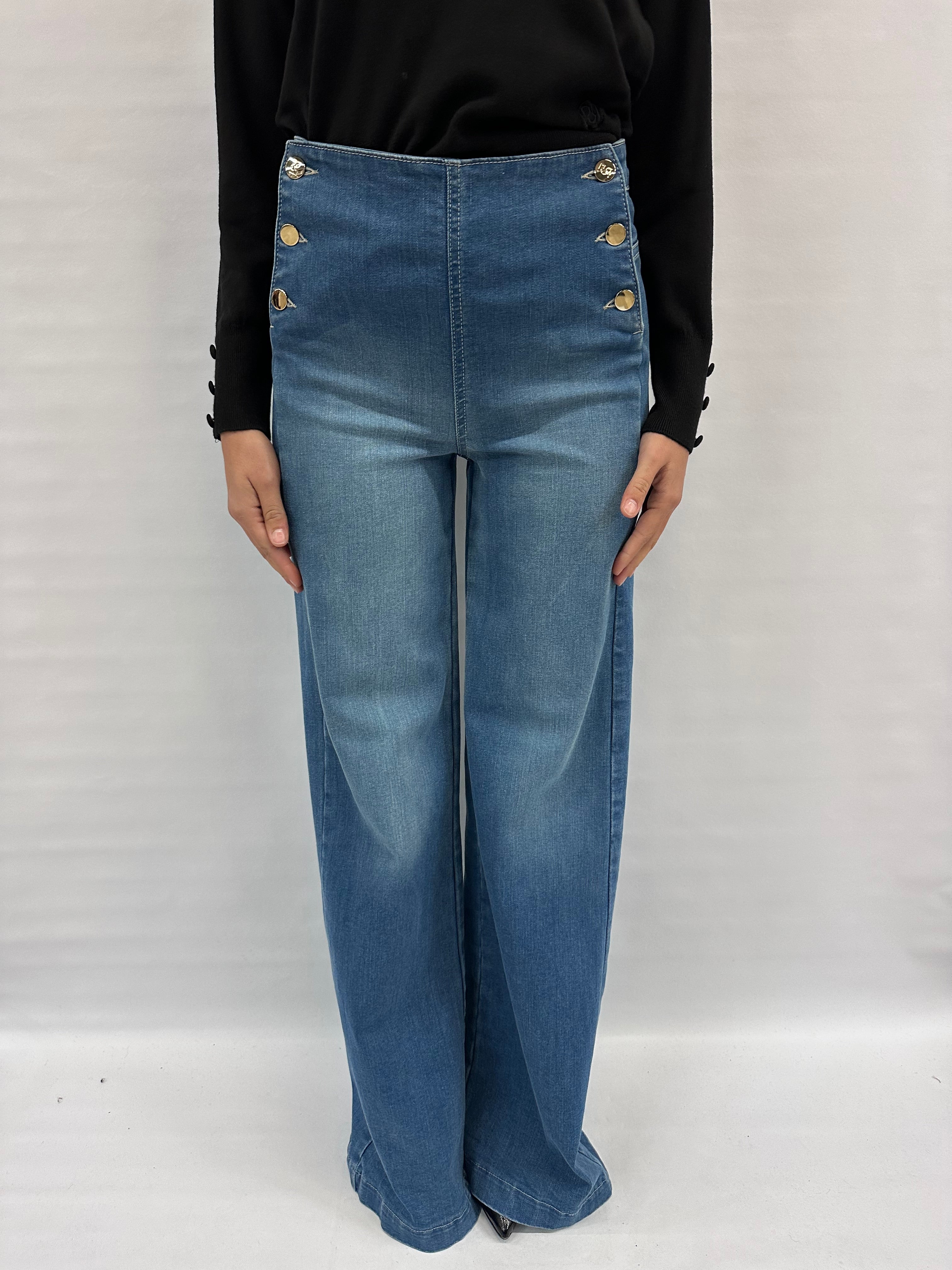 Jeans RINASCIMENTO a zampa  COD: CFC0122529003