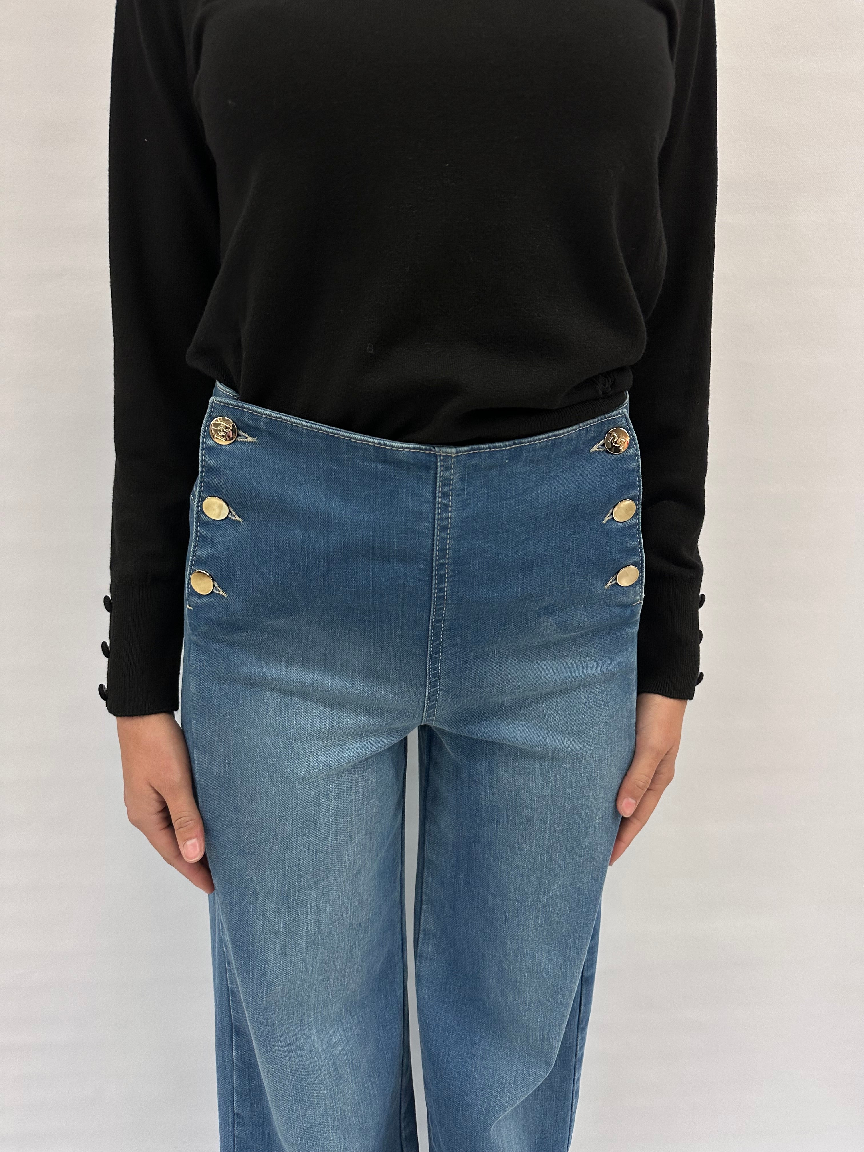 Jeans RINASCIMENTO a zampa  COD: CFC0122529003