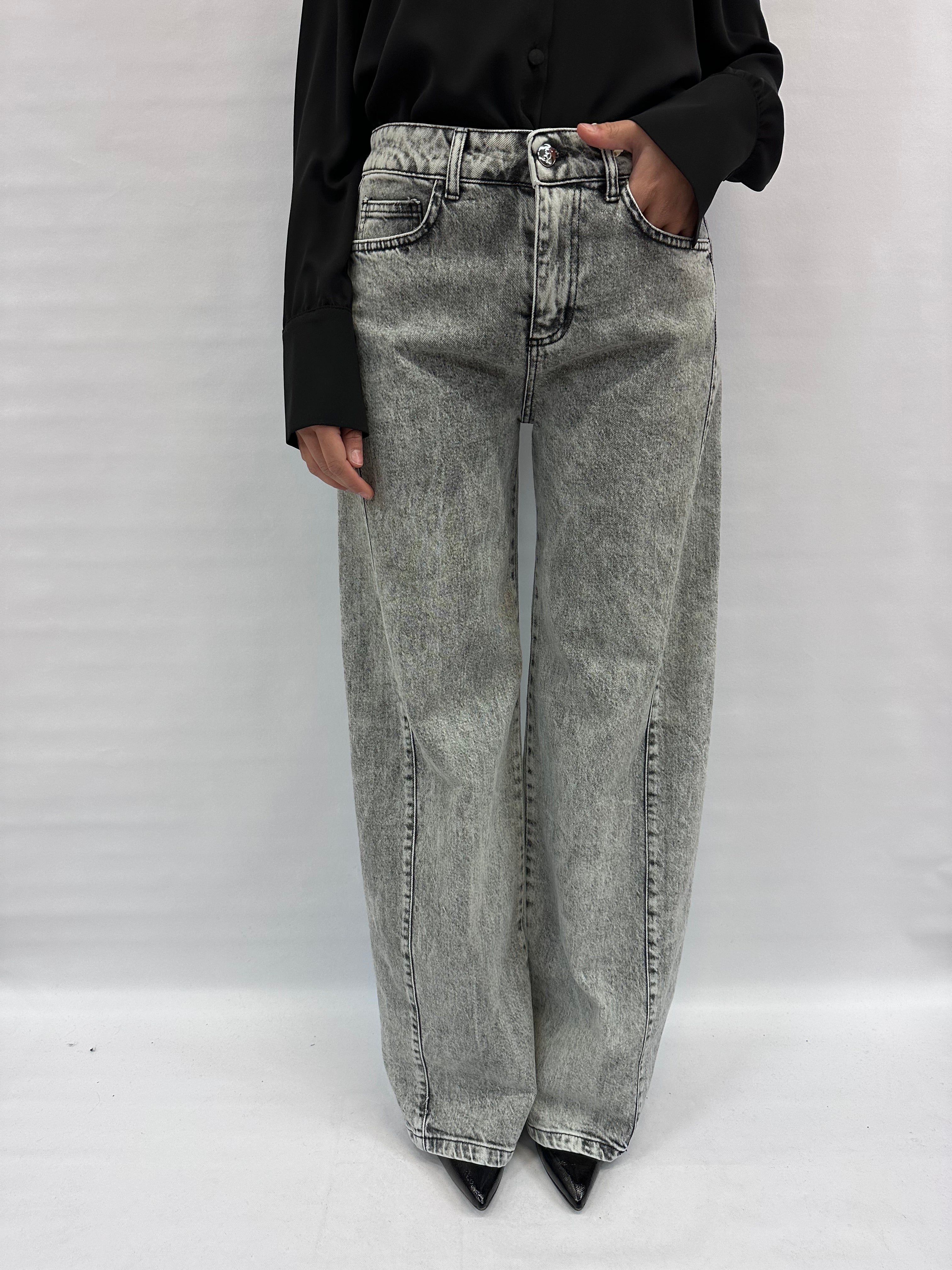 Jeans RINASCIMENTO gamba molto ampia  - COD: CFC0125139003