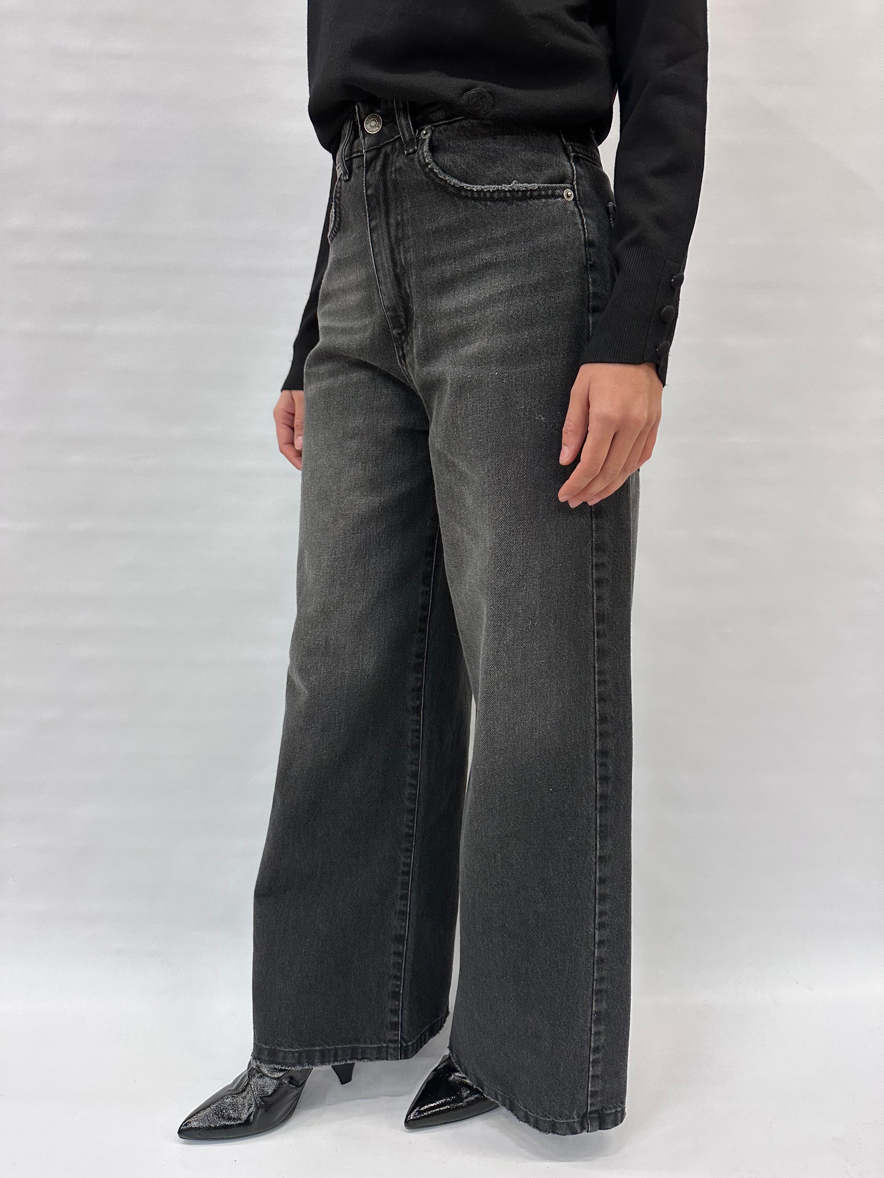 Jeans TENSIONE IN gambia molto ampia - COD: GIUSI-ZANE