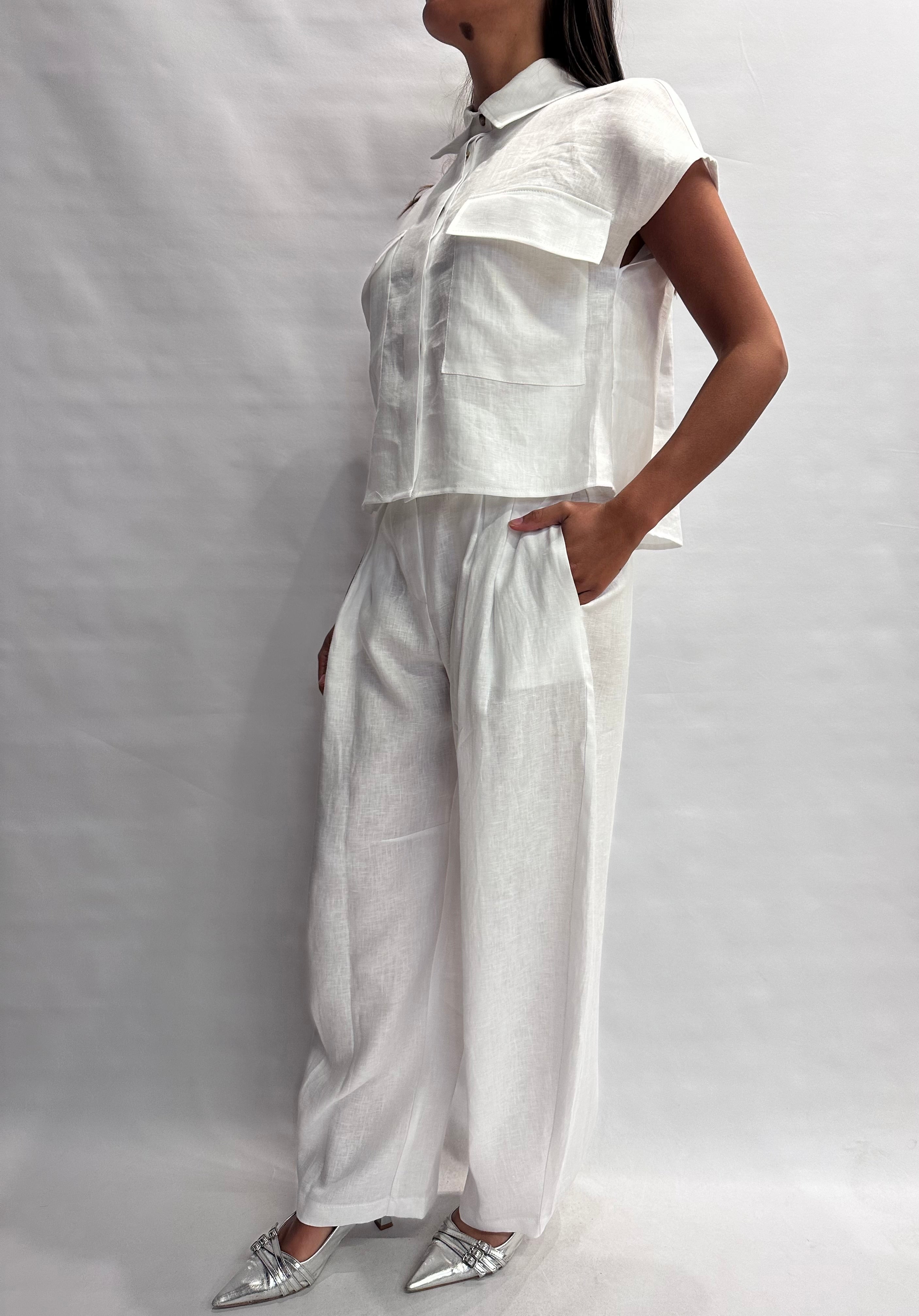 Coordinato TENSIONE IN 100% Lino, COD: 26P4950 e 26C5029
