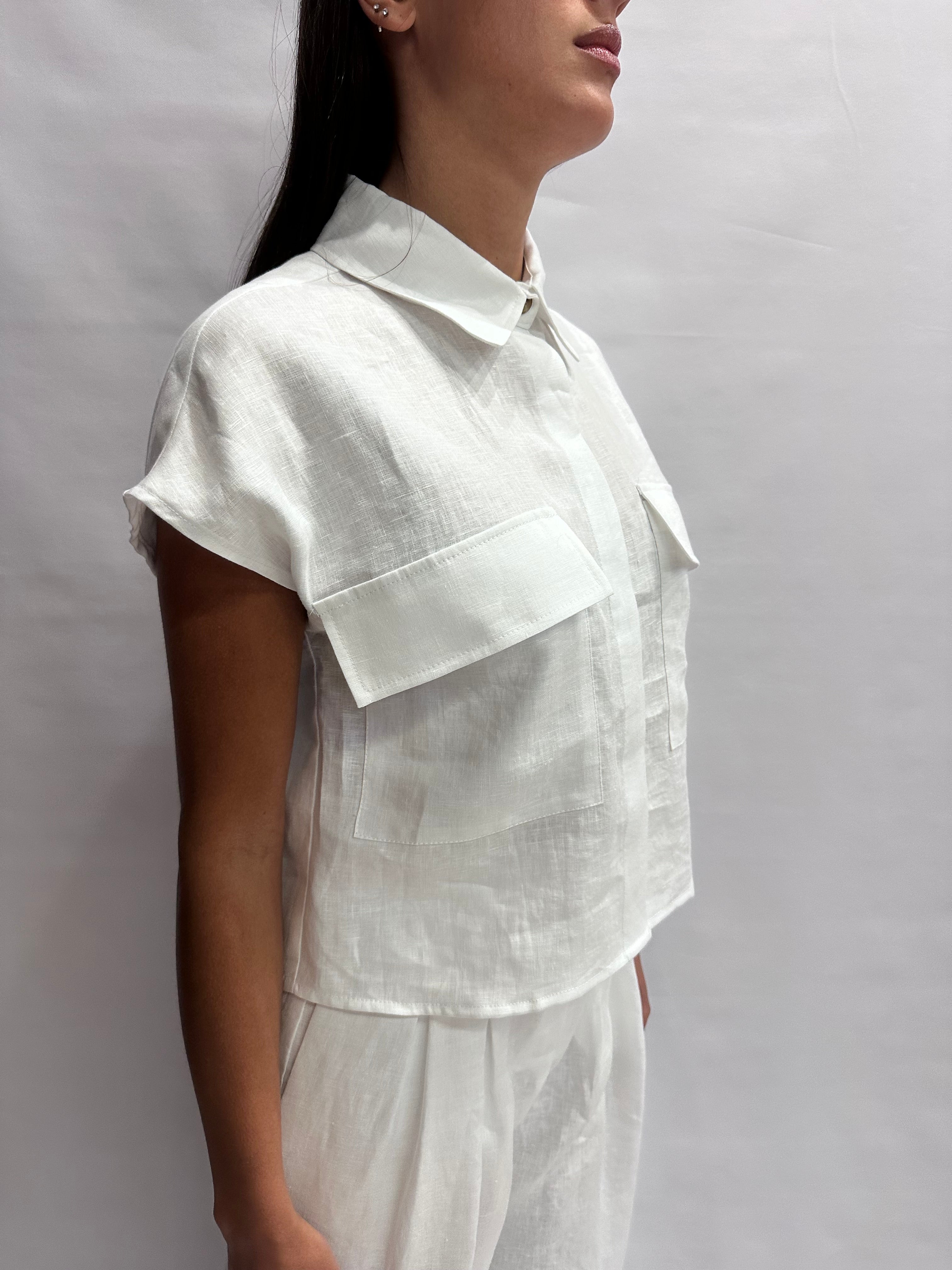 Coordinato TENSIONE IN 100% Lino, COD: 26P4950 e 26C5029