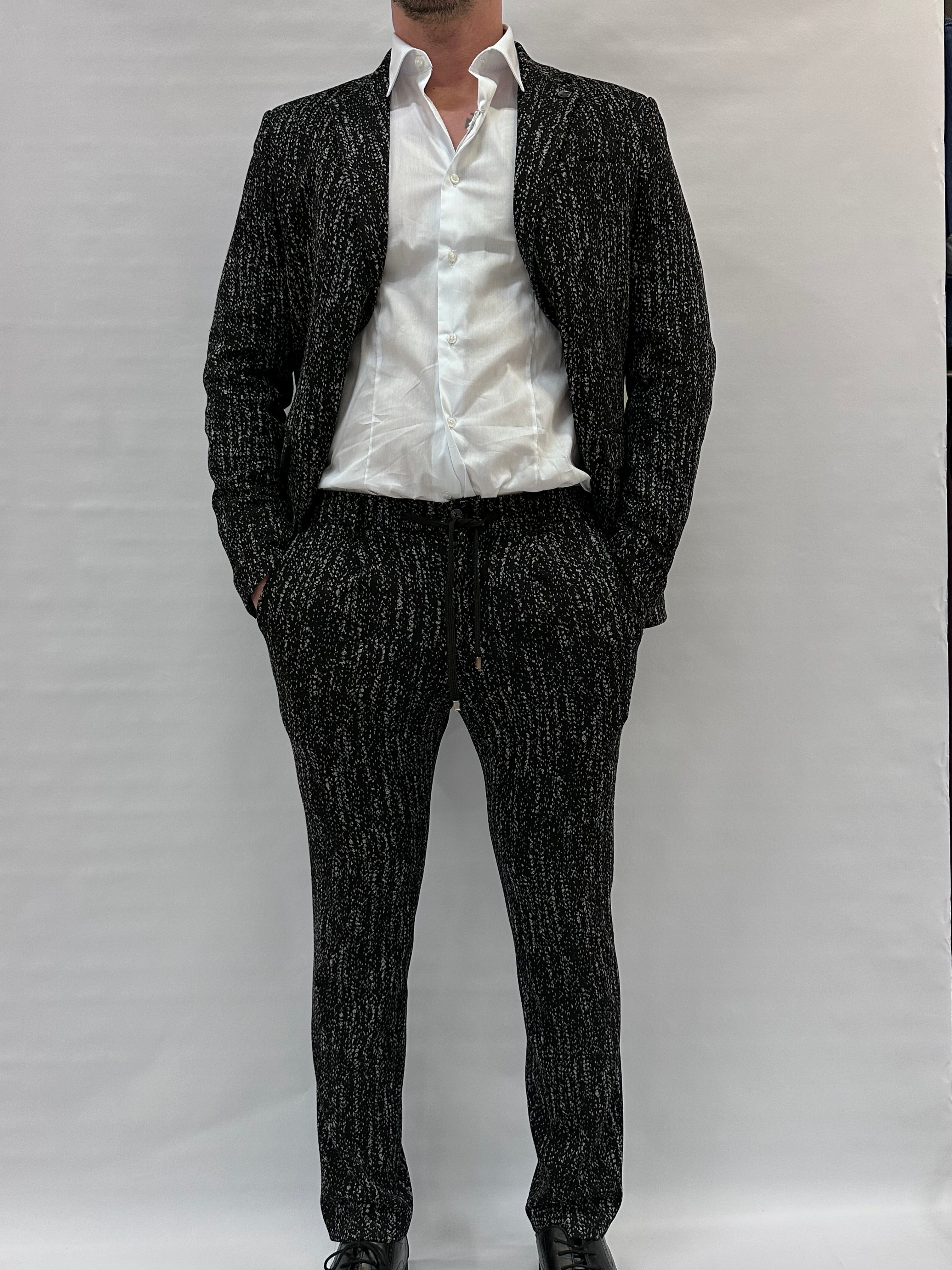 Coordinato XAGON MAN trama a punte di grigio, COD: PGXARI e PBXARI