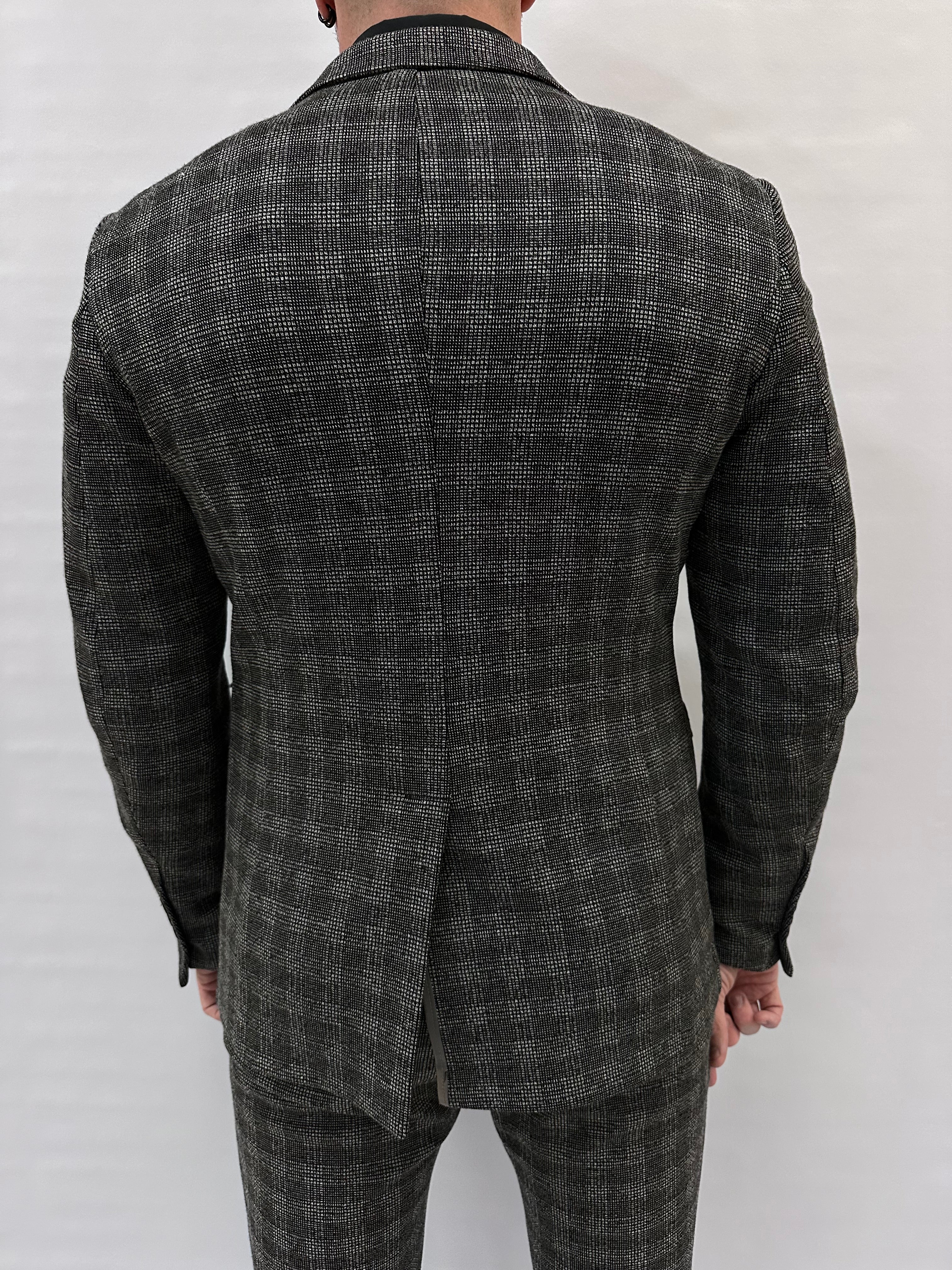 Giacca XAGON MAN trama a quadri disponibile con pantalone in coordinato - COD: P13BER