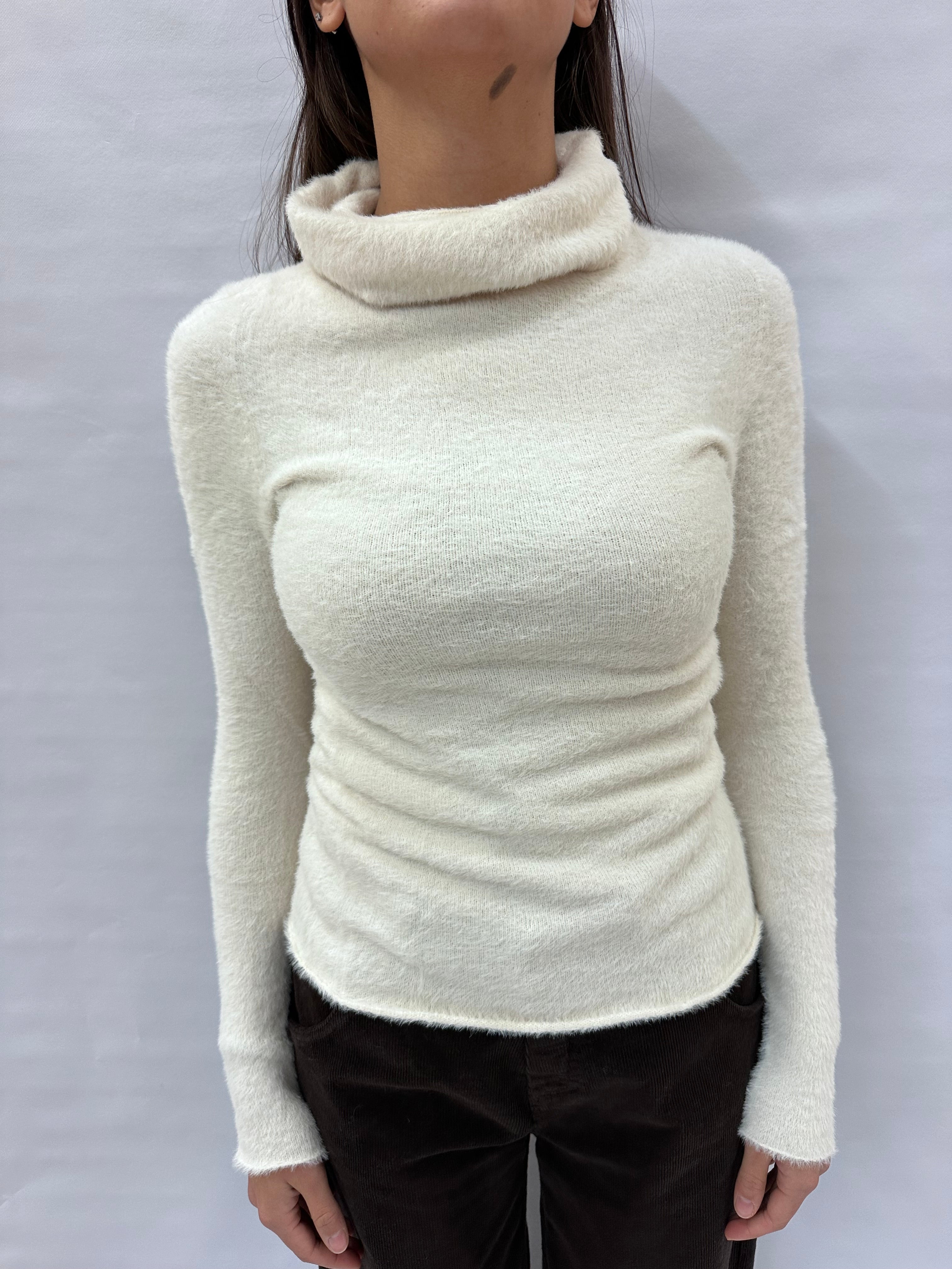 Dolcevita BLUEJOINT effetto "furry" (peluche) , COD: 78139