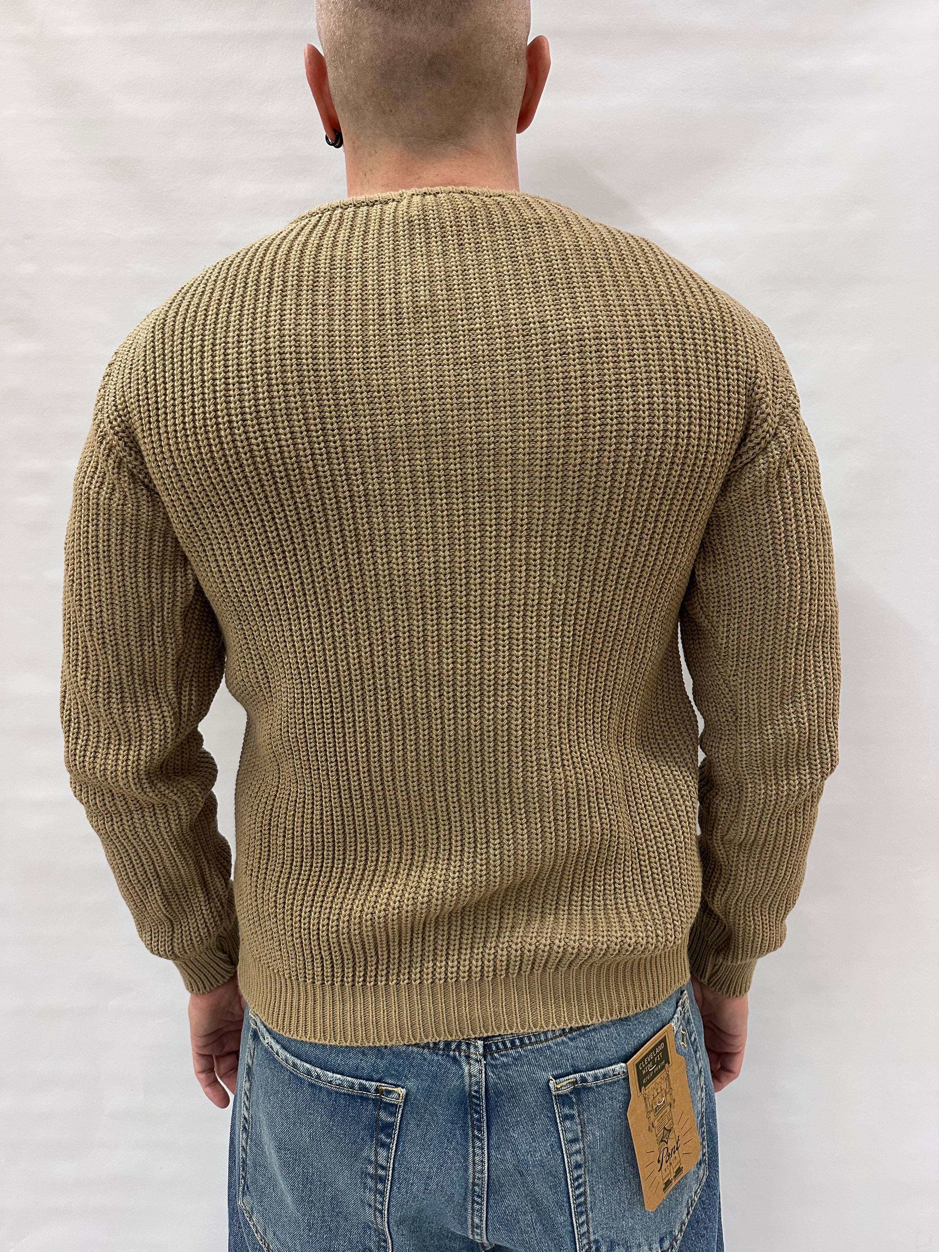 Maglione IMPERIAL girocollo, lavorato a ricami , Cod: M81416340